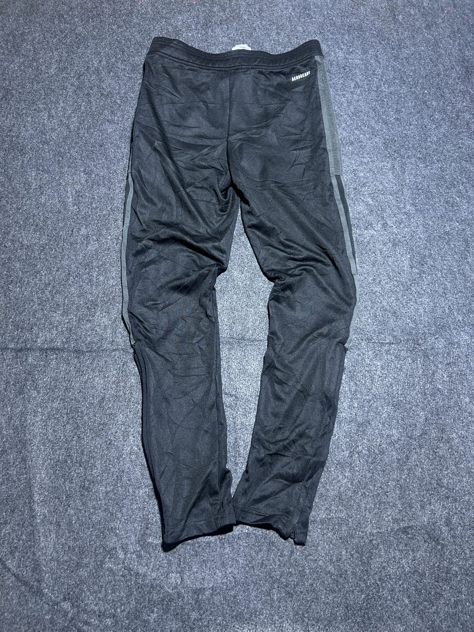 Adidas Black Track Pants detail view