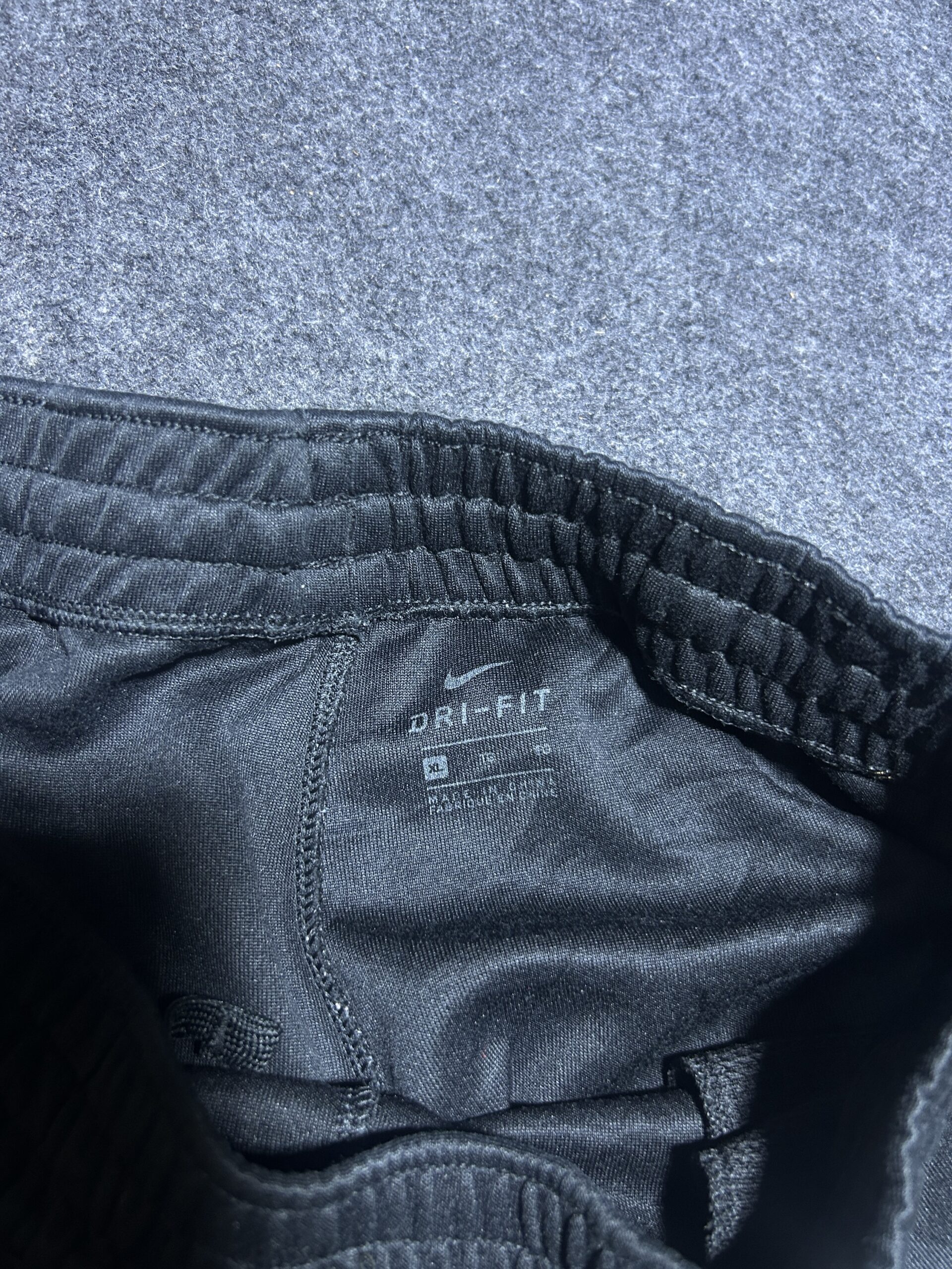 Nike Black Training Shorts back view