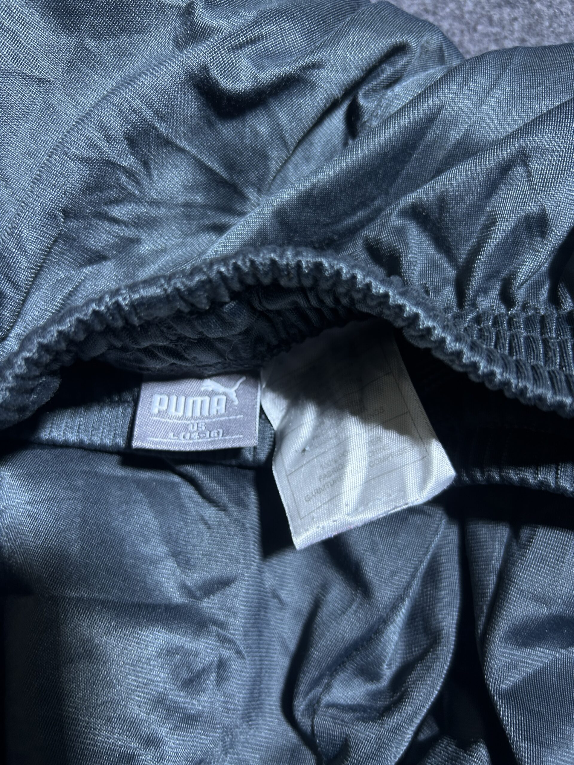 Puma Grey Track Pants back view