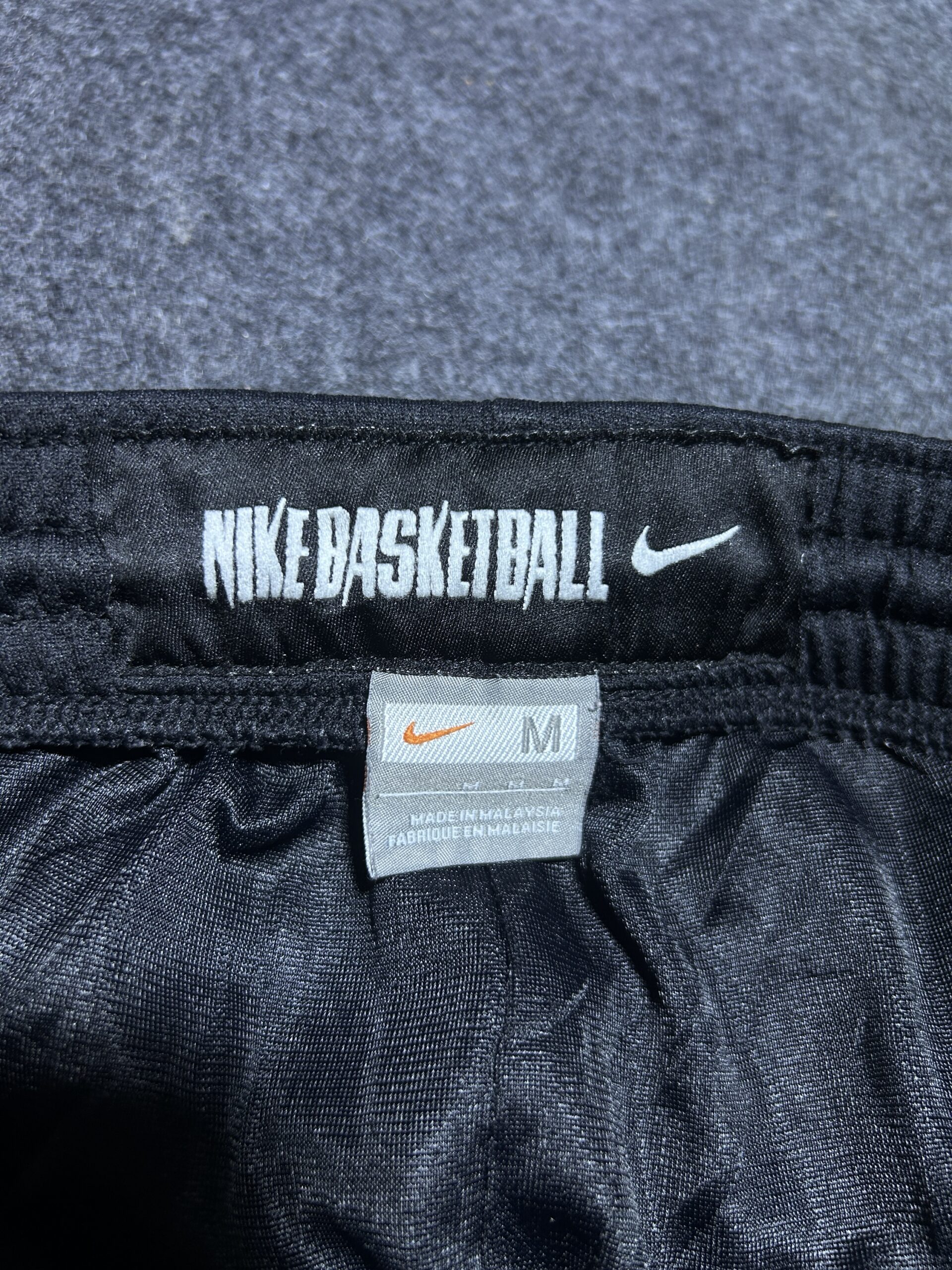 Nike Black Track Pants back view
