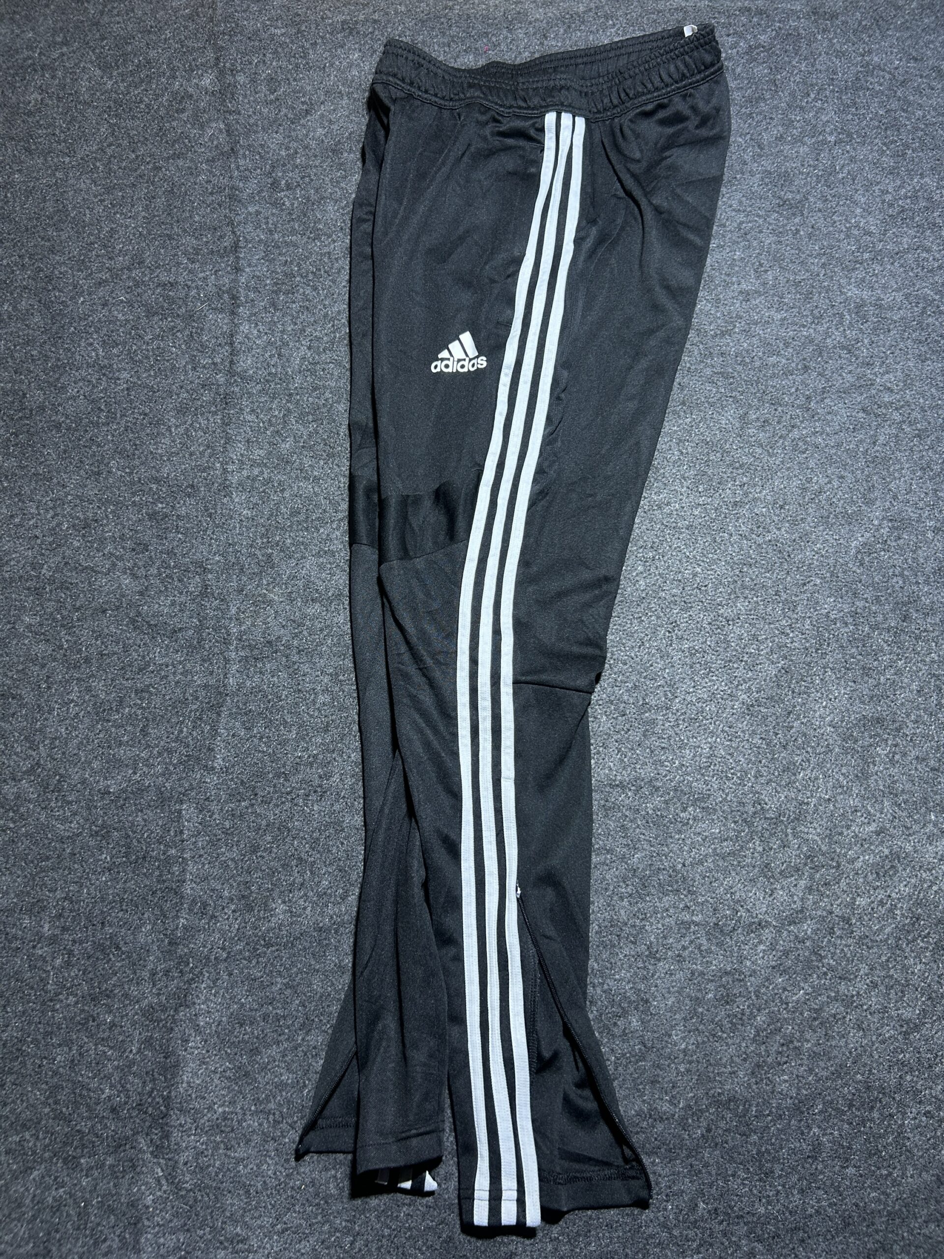 Adidas Black Track Pants detail view