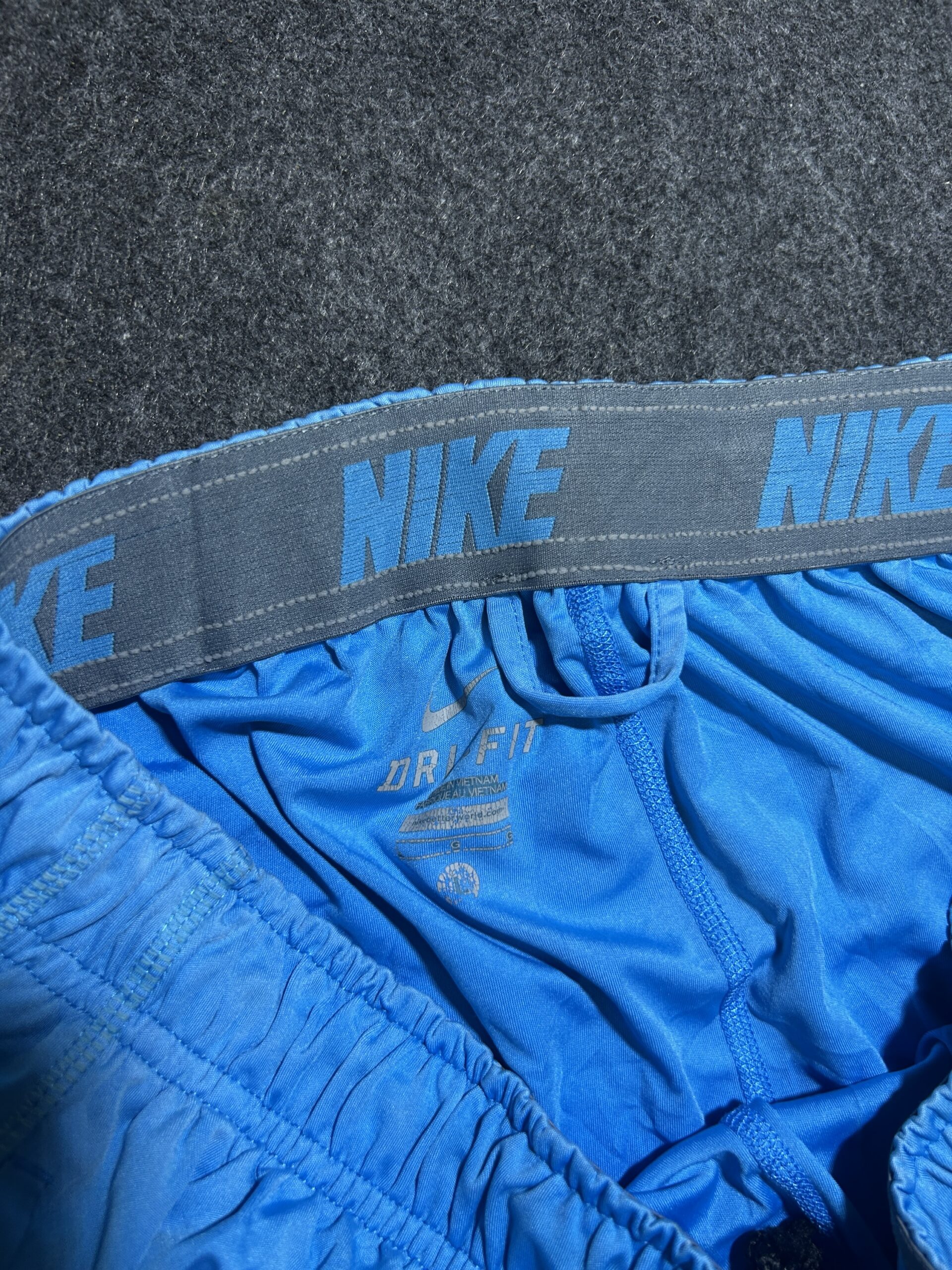 Nike Blue Training Shorts detail view