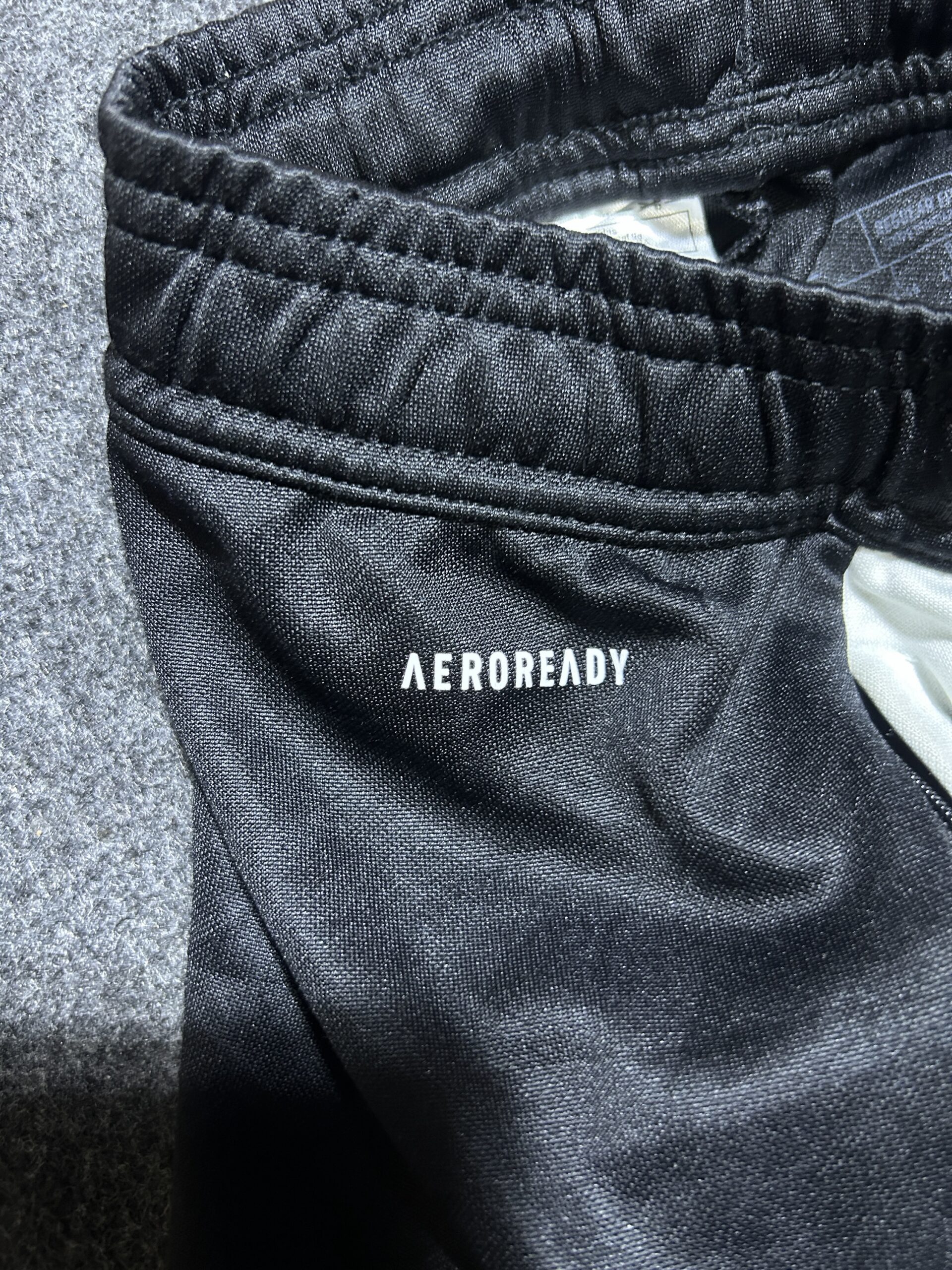 Adidas Black Shorts back view