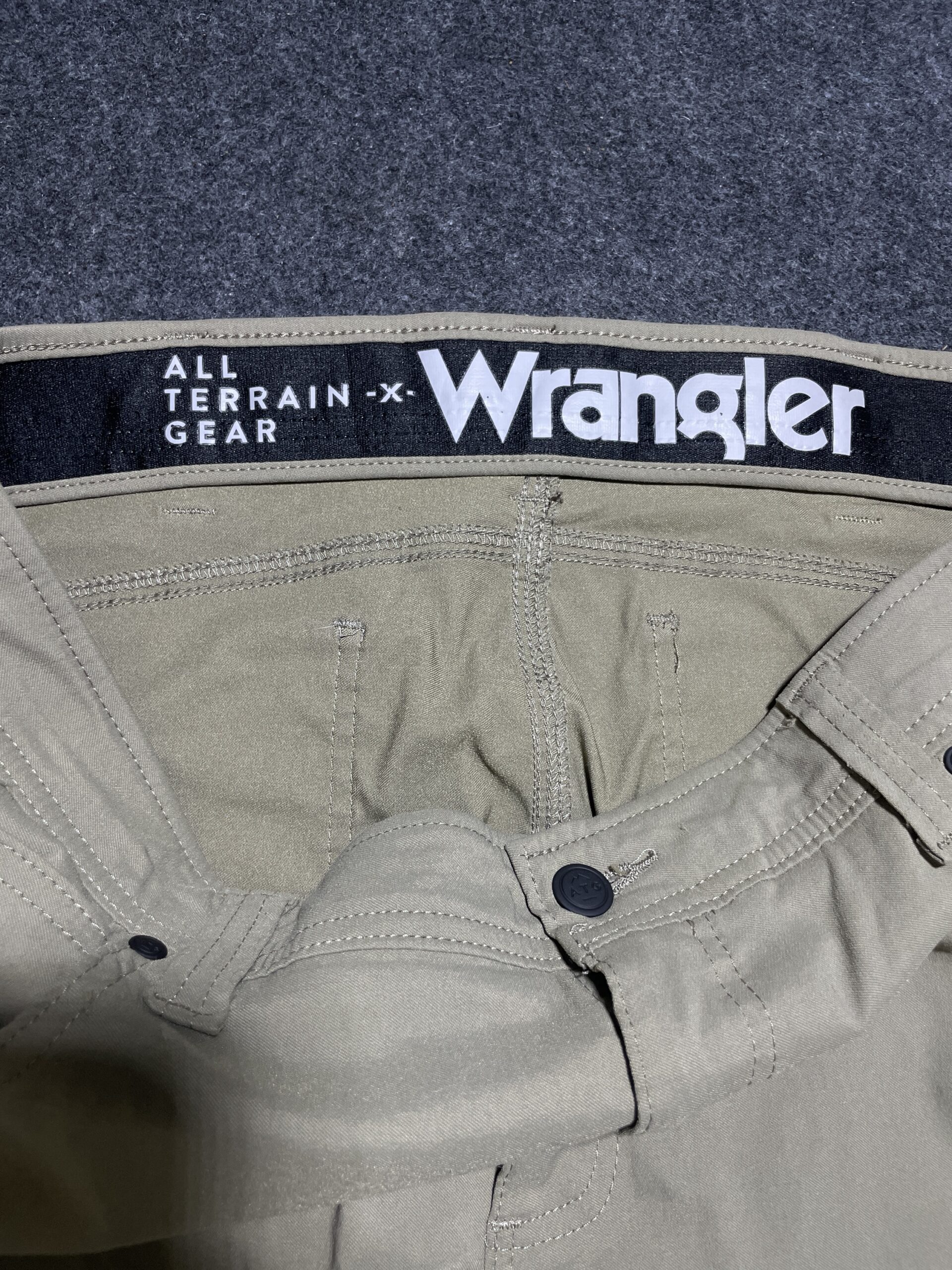 Wrangler Track Pants detail view