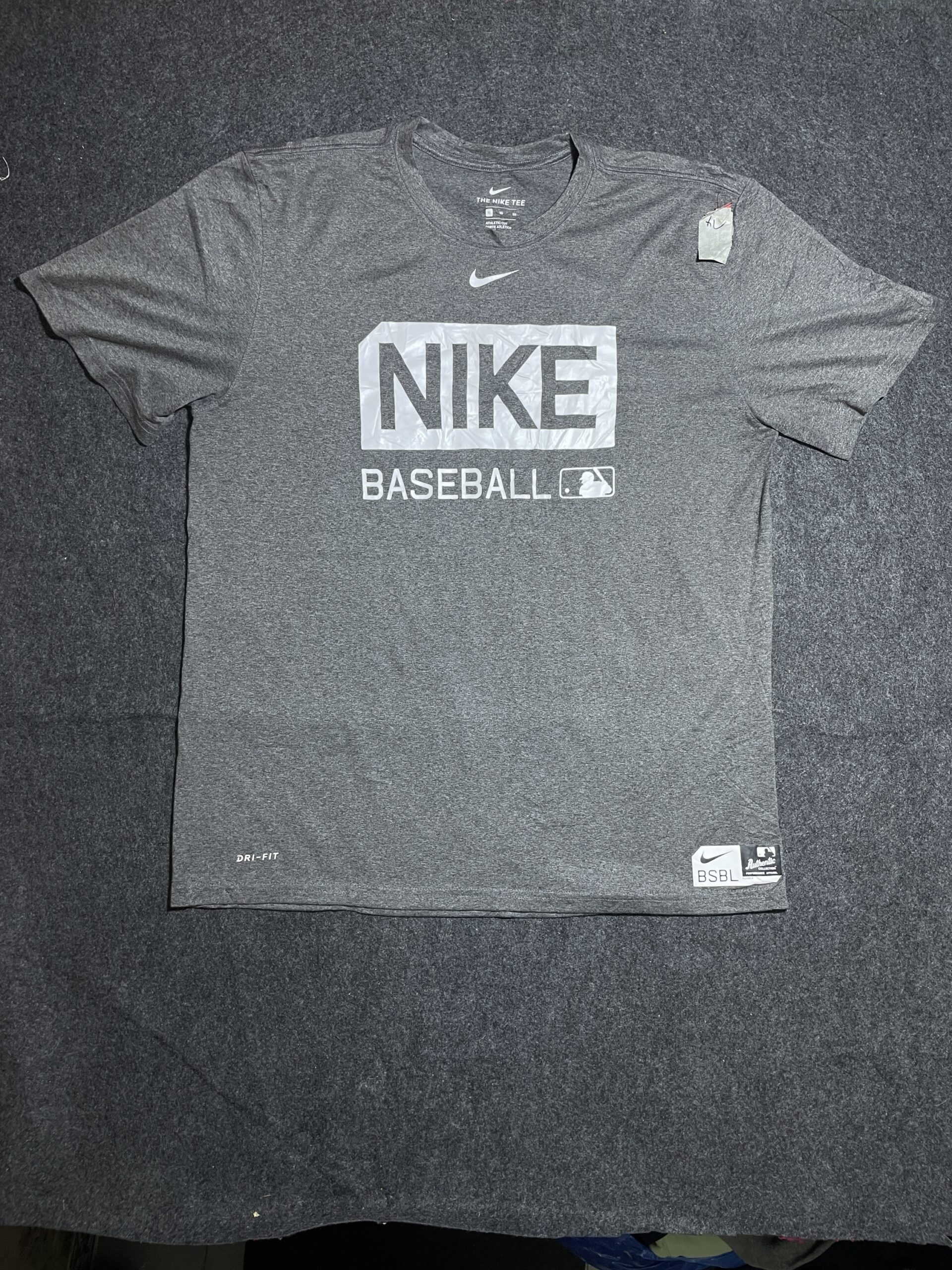 Nike Grey simple back view