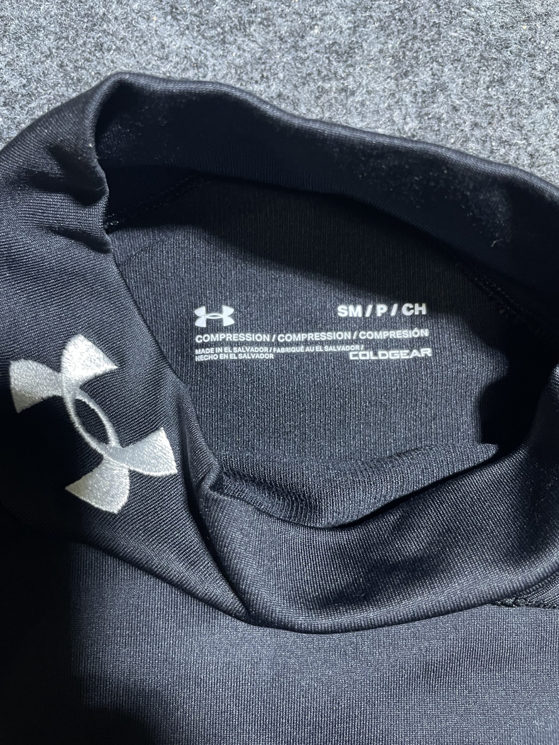 Under Armour Black T-Shirt back view