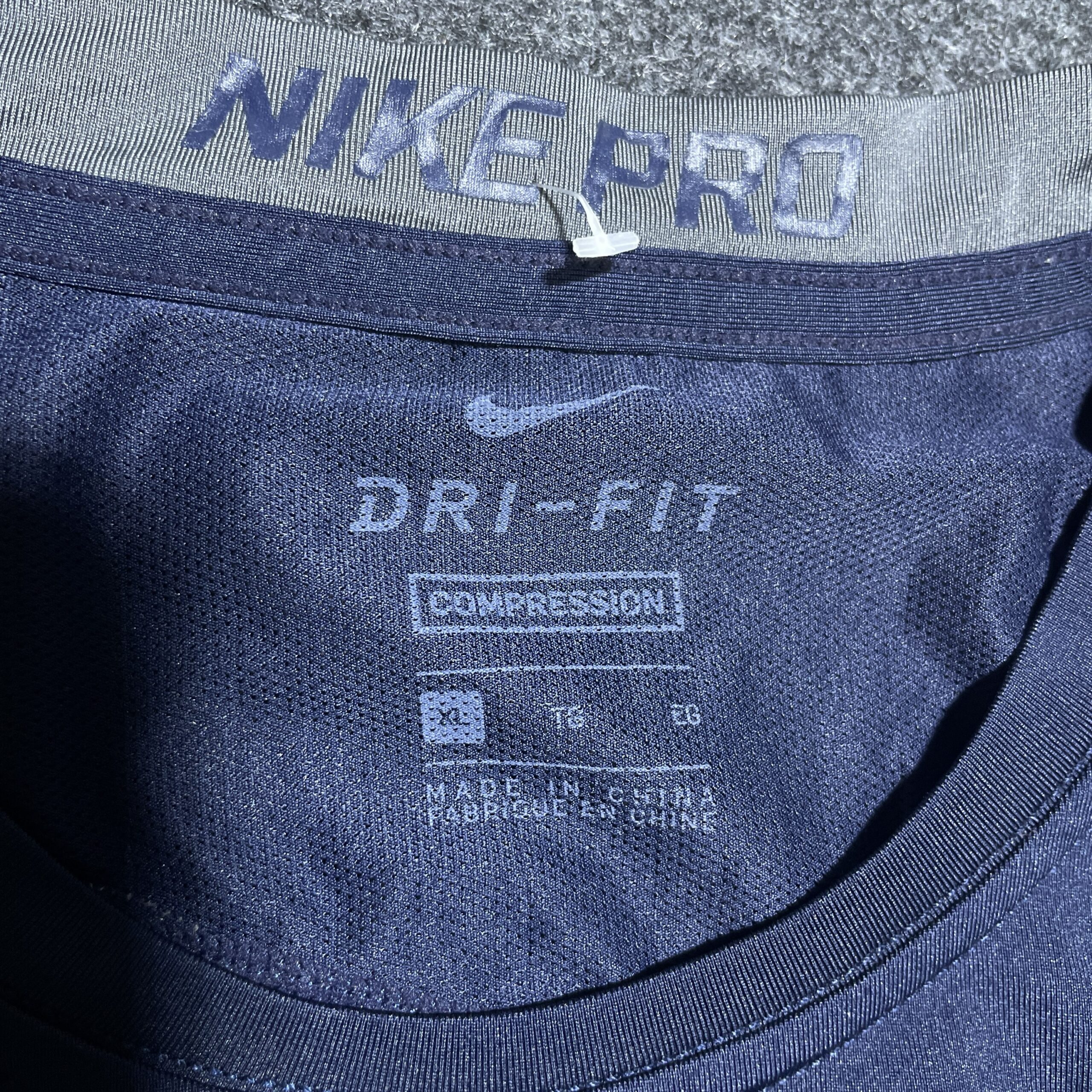 Nike Navy T-Shirt back view
