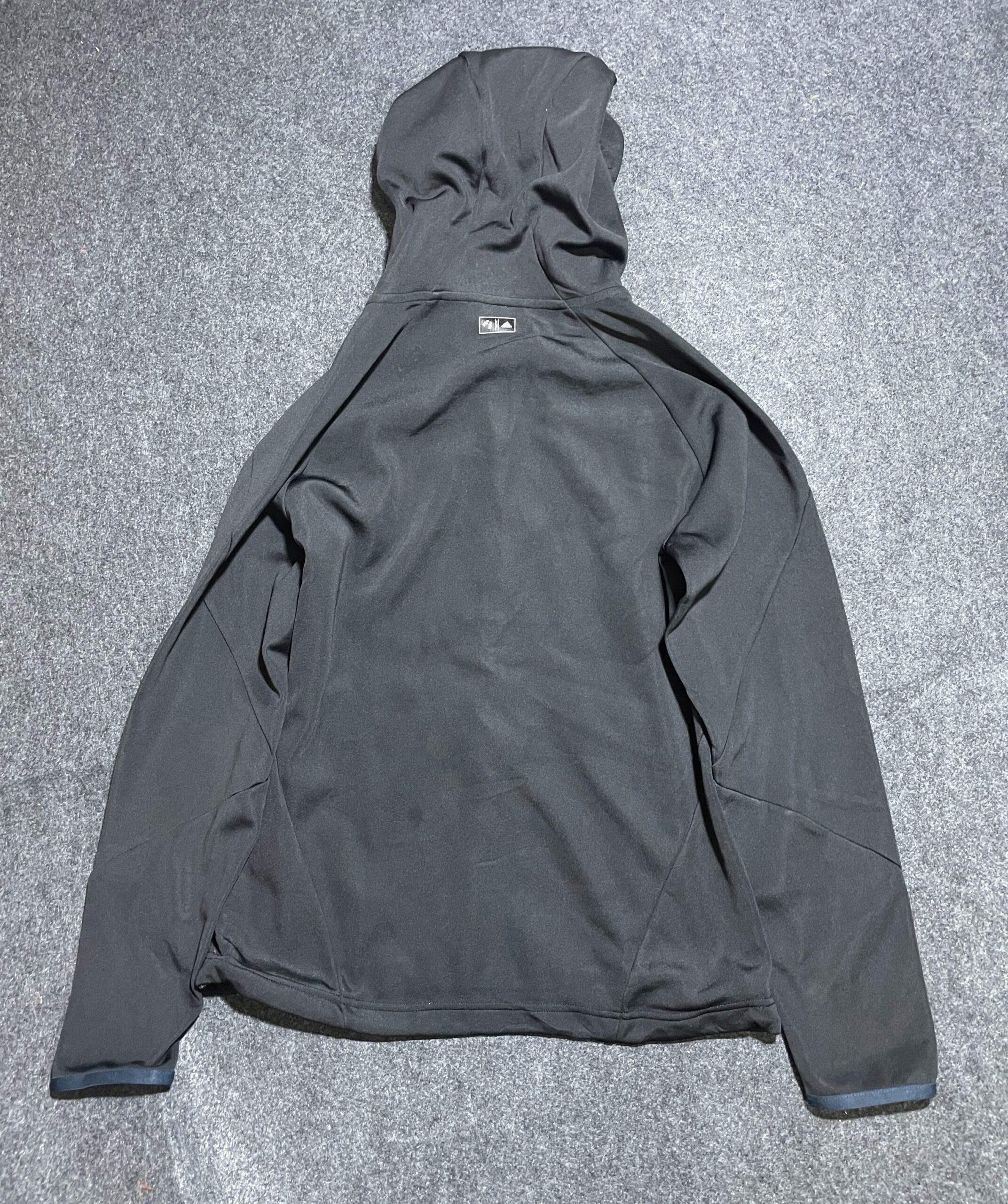 Adidas Black Track Jacket detail view
