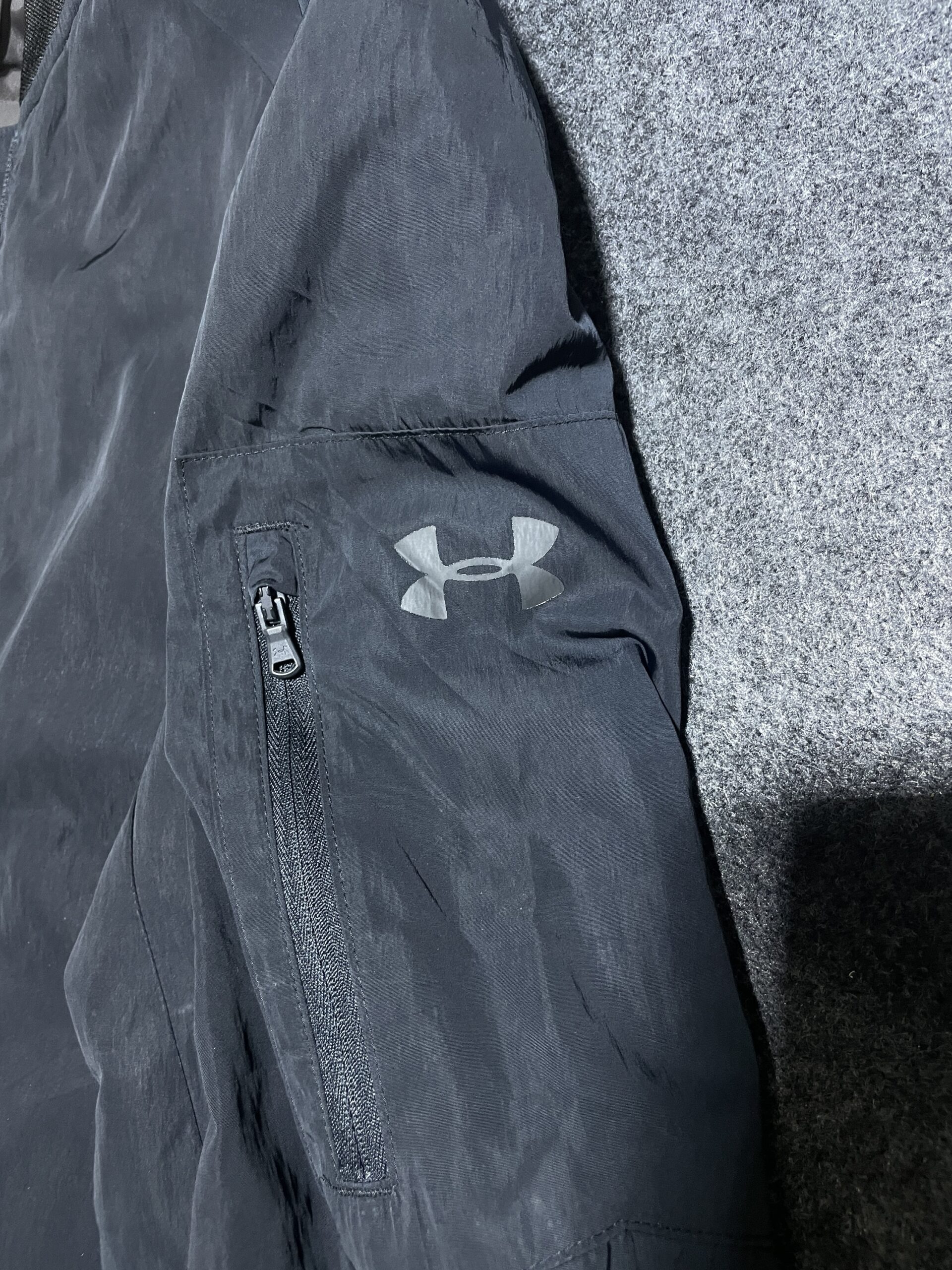 Under Armour Black Jacket back view