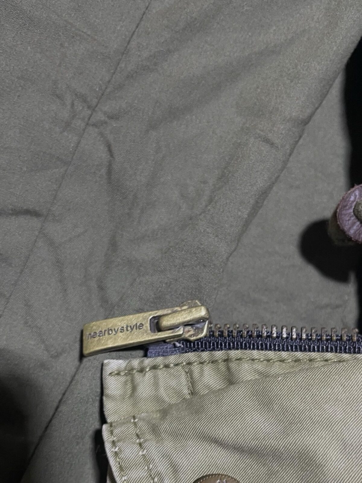 Green Jeans back view