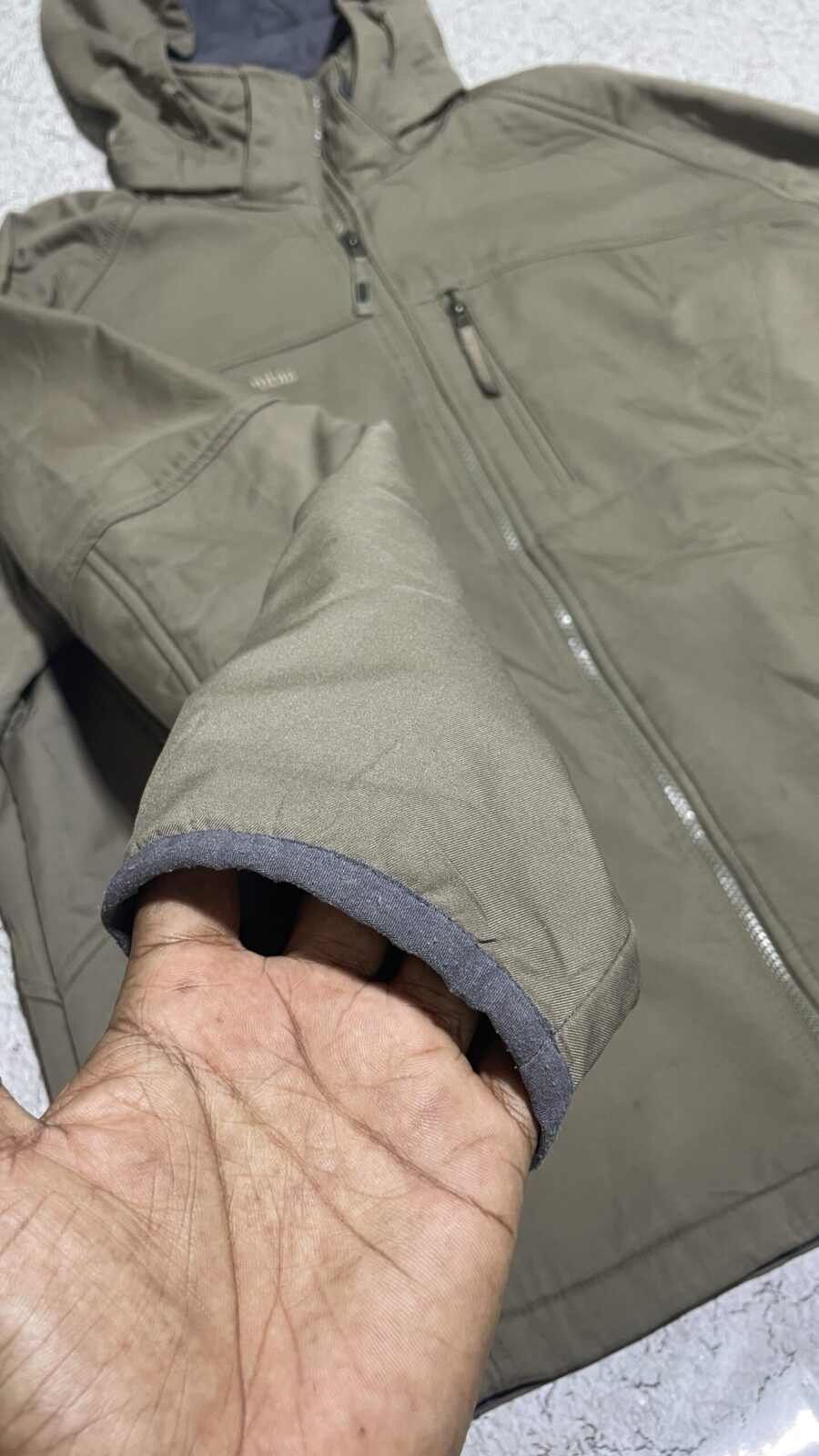 Columbia Jacket detail view