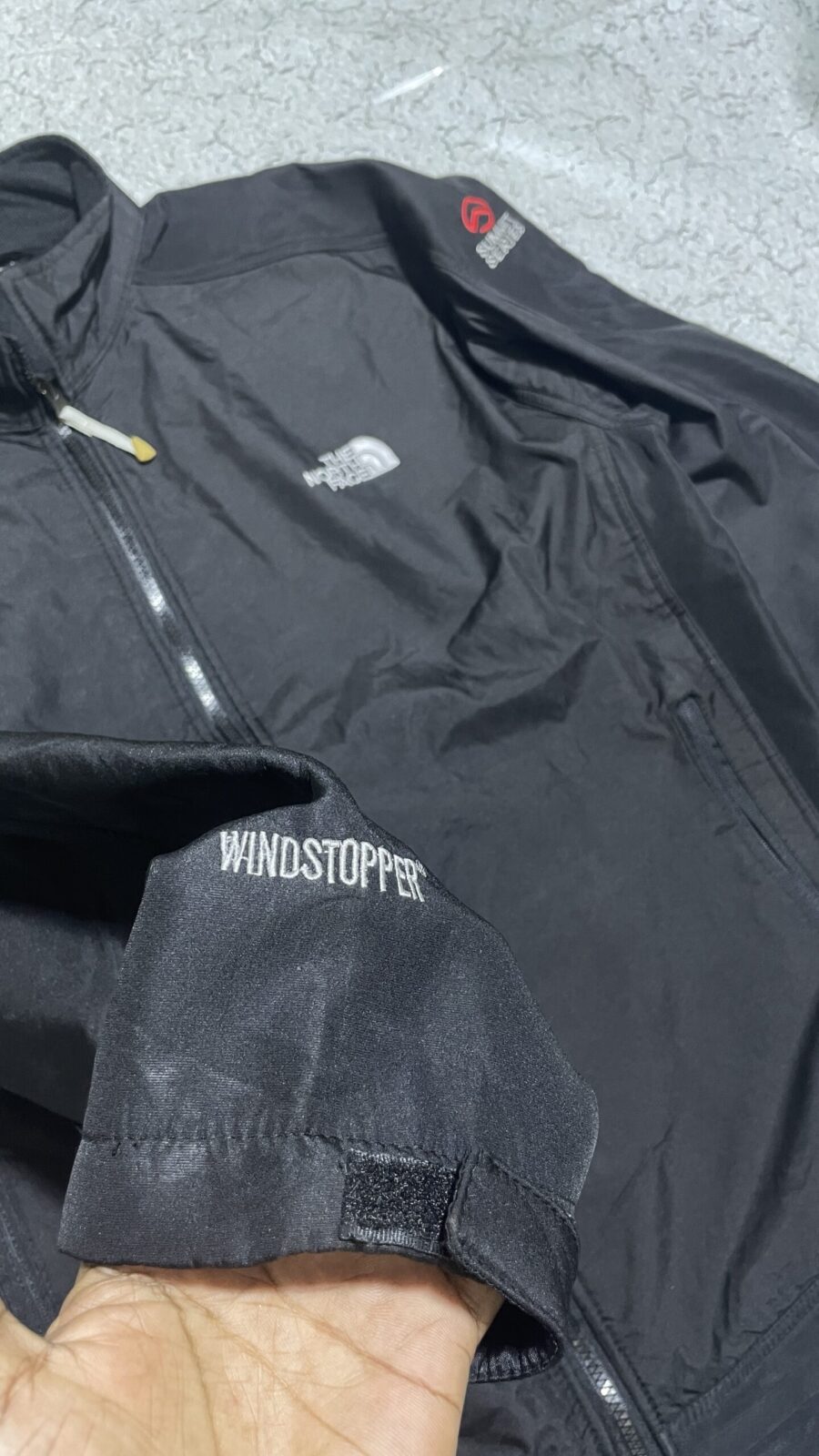The North Face Black Jacket back view
