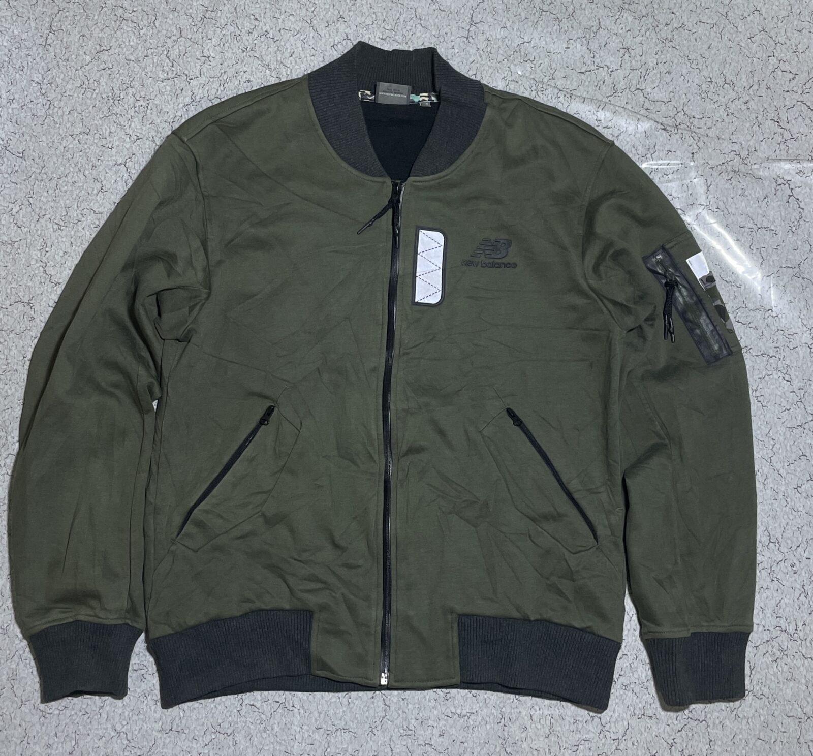 New Balance Green Jacket alternate view