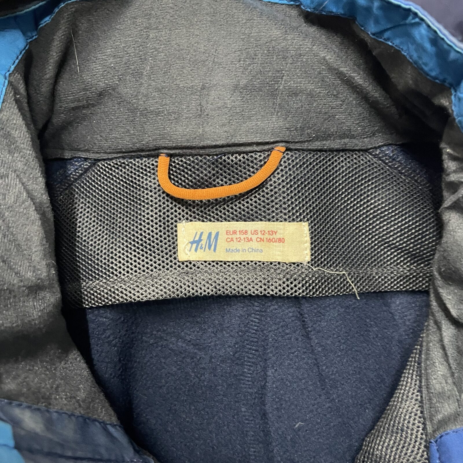 Blue Jacket back view