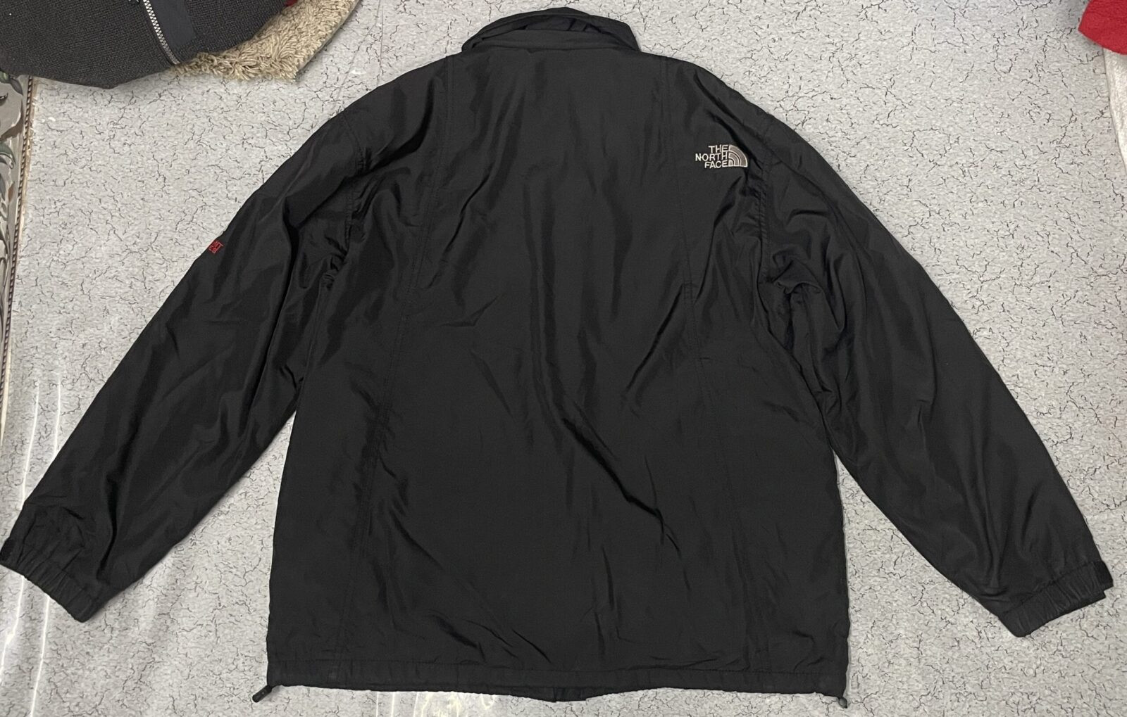 The North Face HyVent Black Jacket detail view