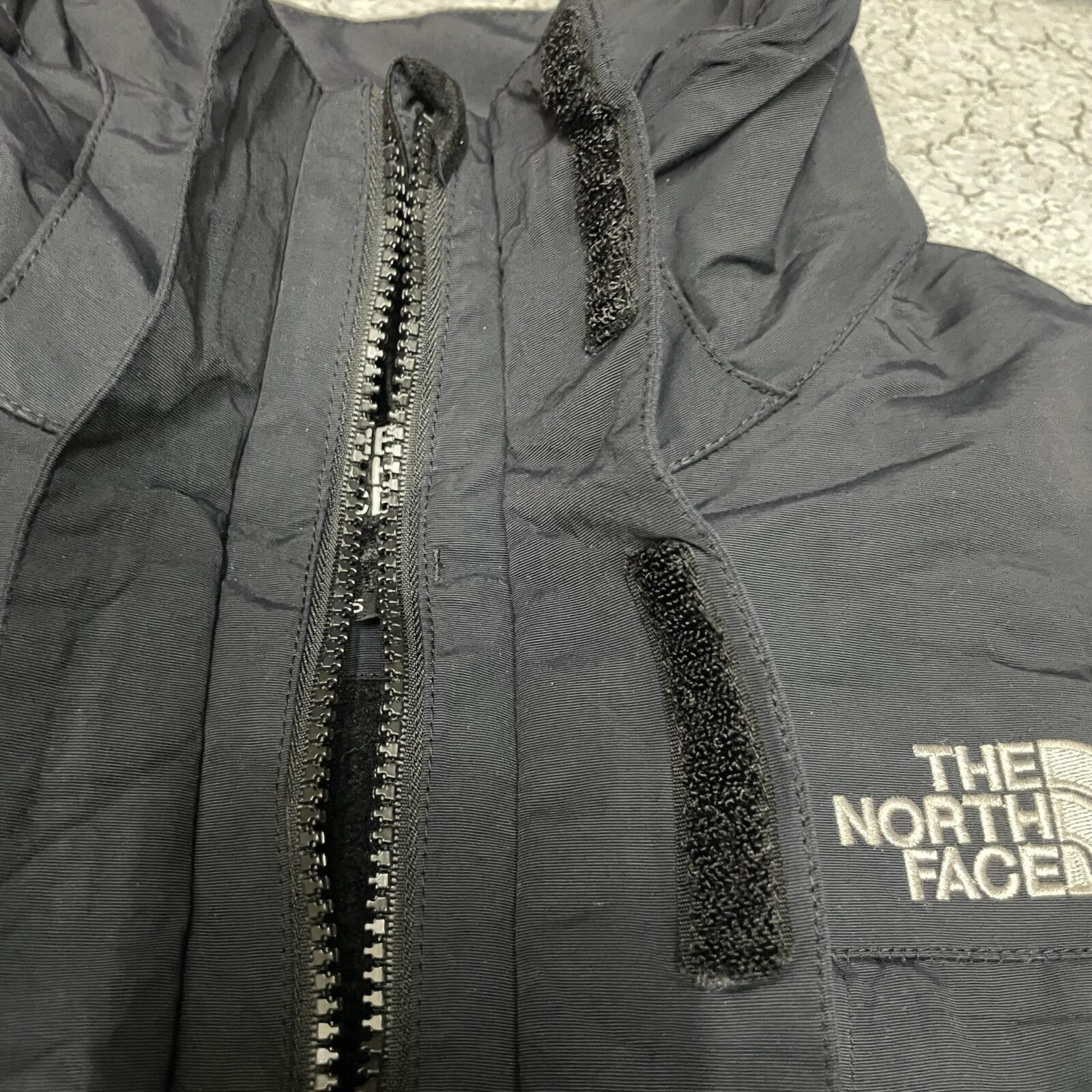 The North Face HyVent Black Jacket back view