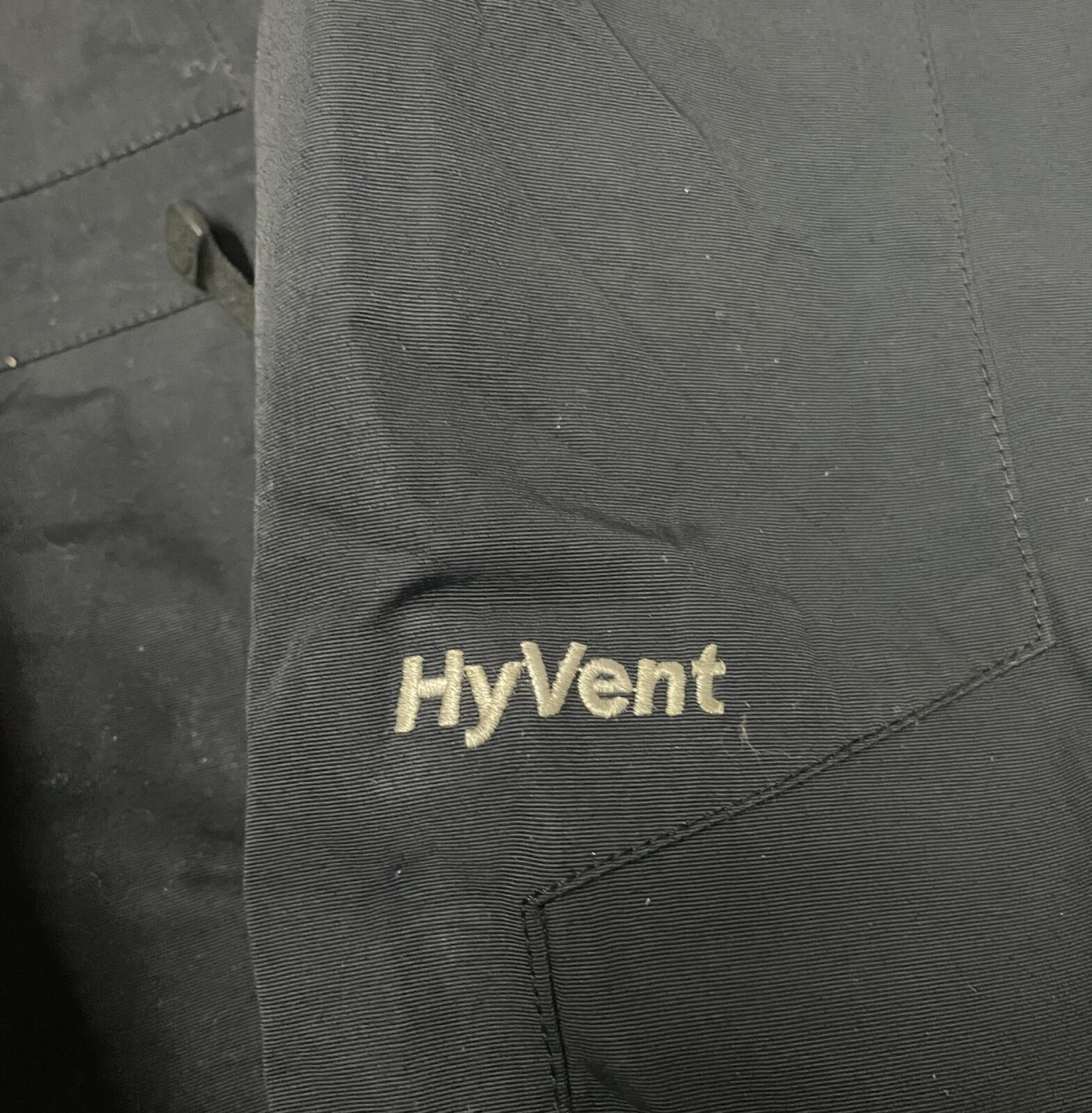 The North Face HyVent Black Jacket alternate view