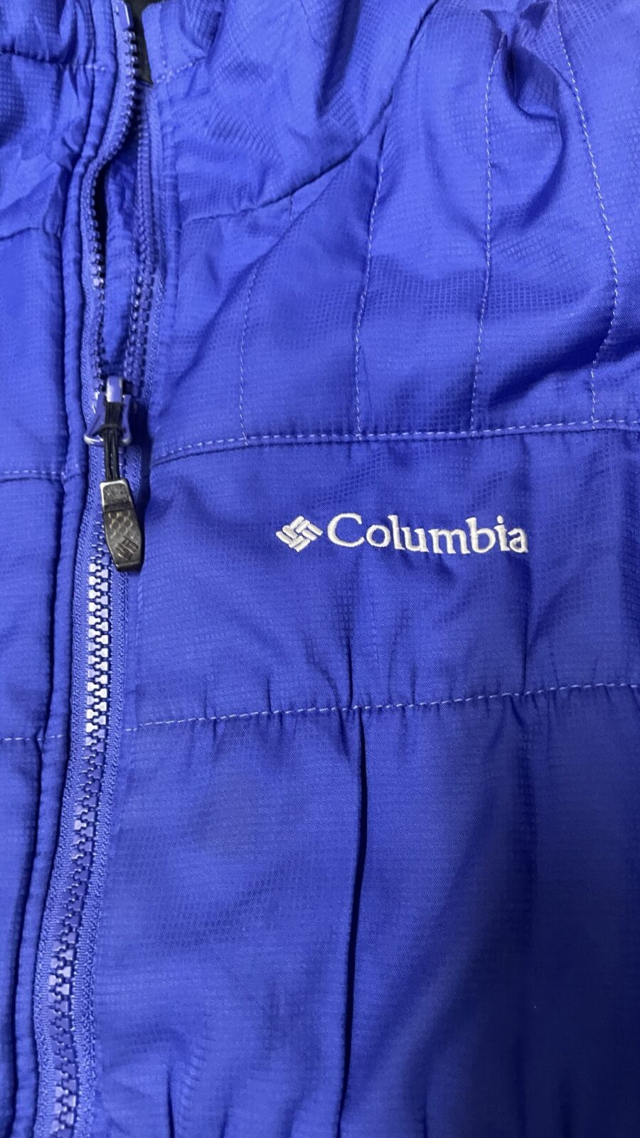 Columbia Blue Jacket back view