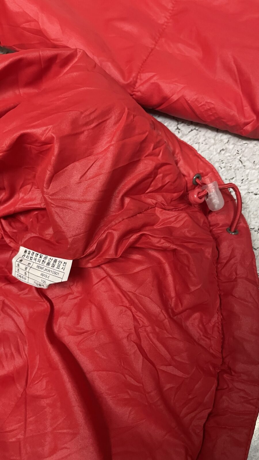 Red Jacket detail view