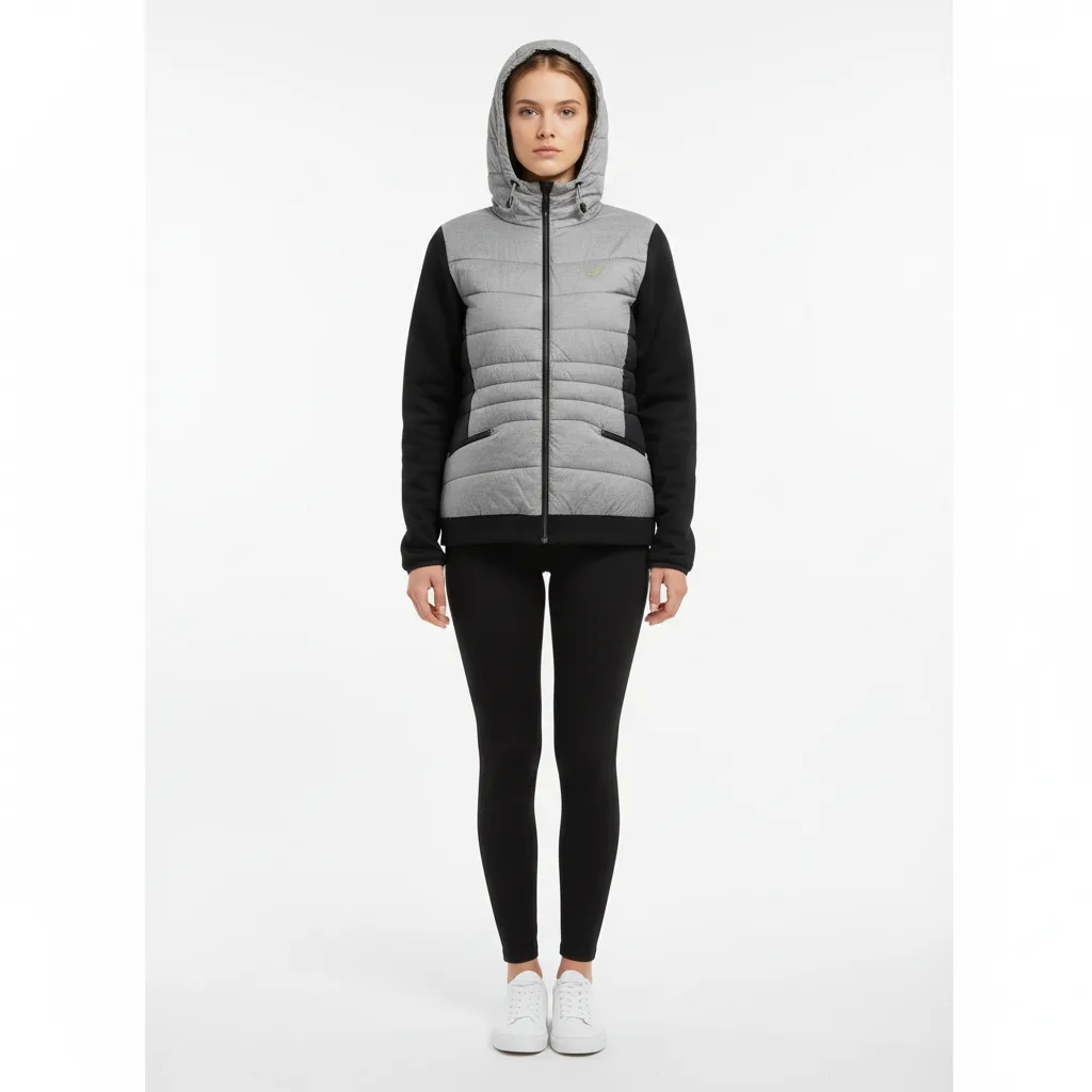 Asics Grey Jacket front view