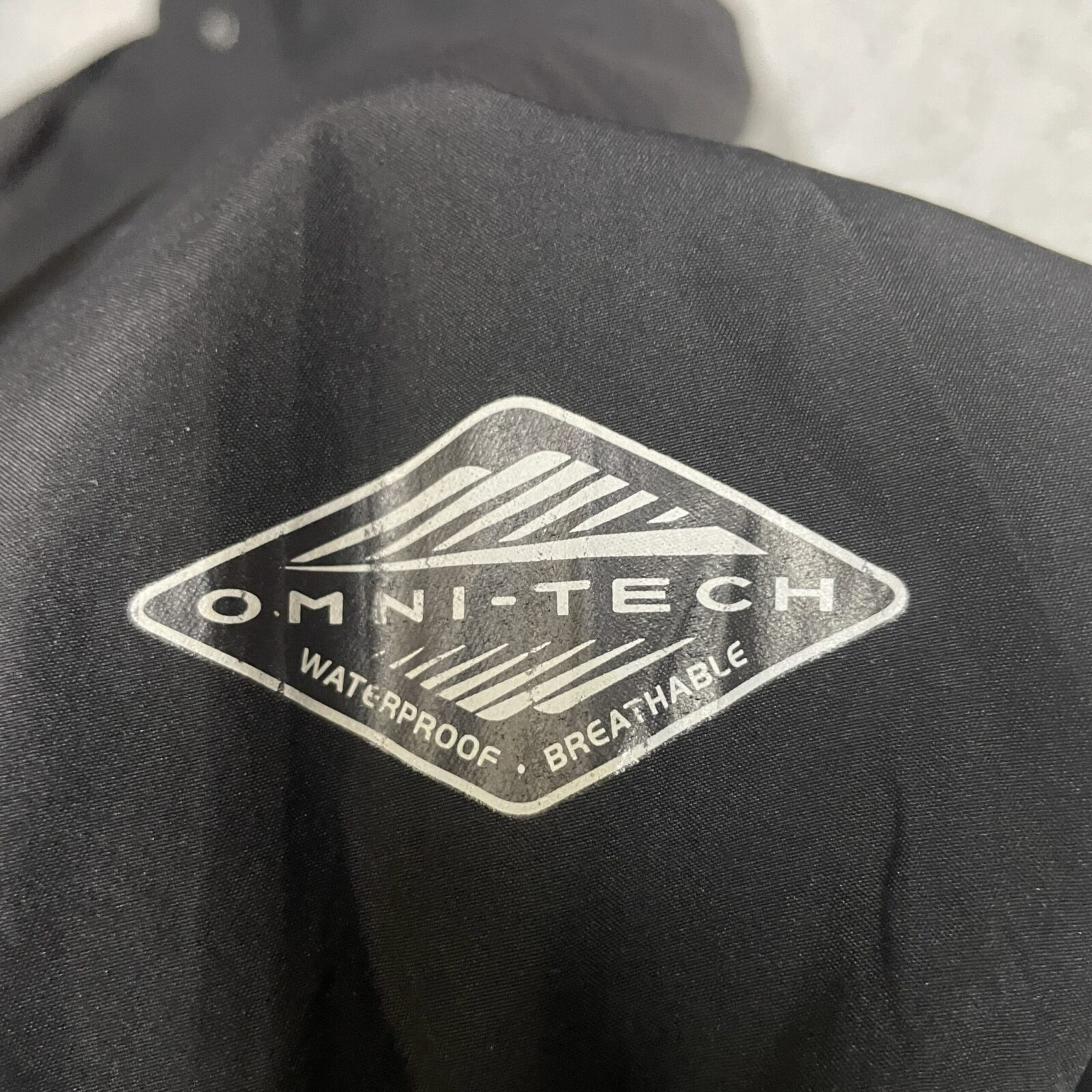 Columbia Black Jacket detail view
