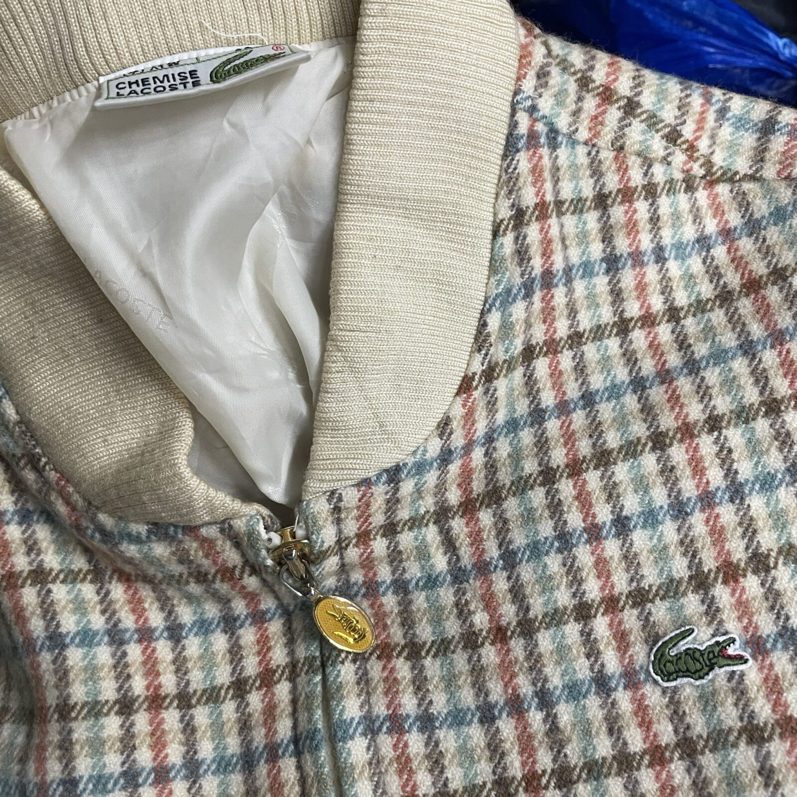 Lacoste Jacket detail view