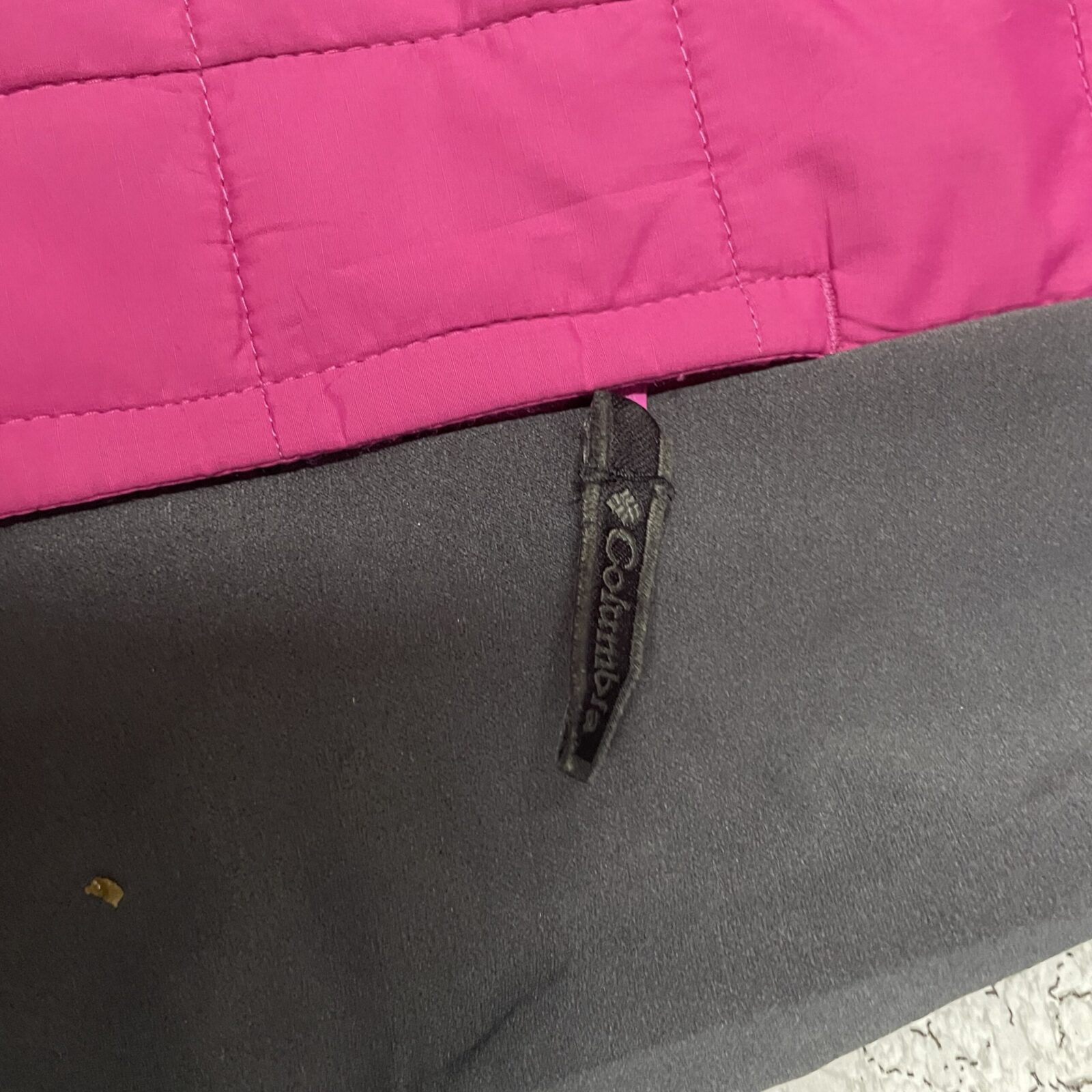 Columbia Puffer Jacket back view