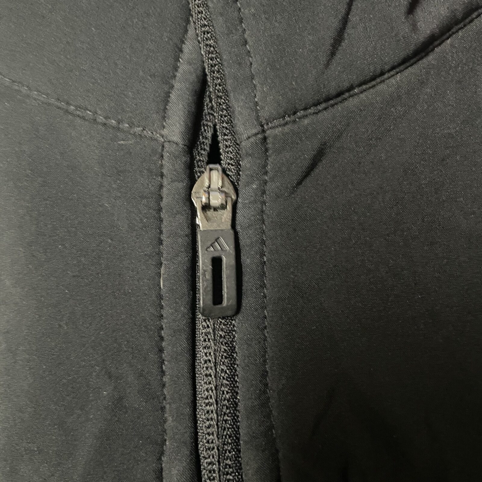 Adidas Black Jacket back view