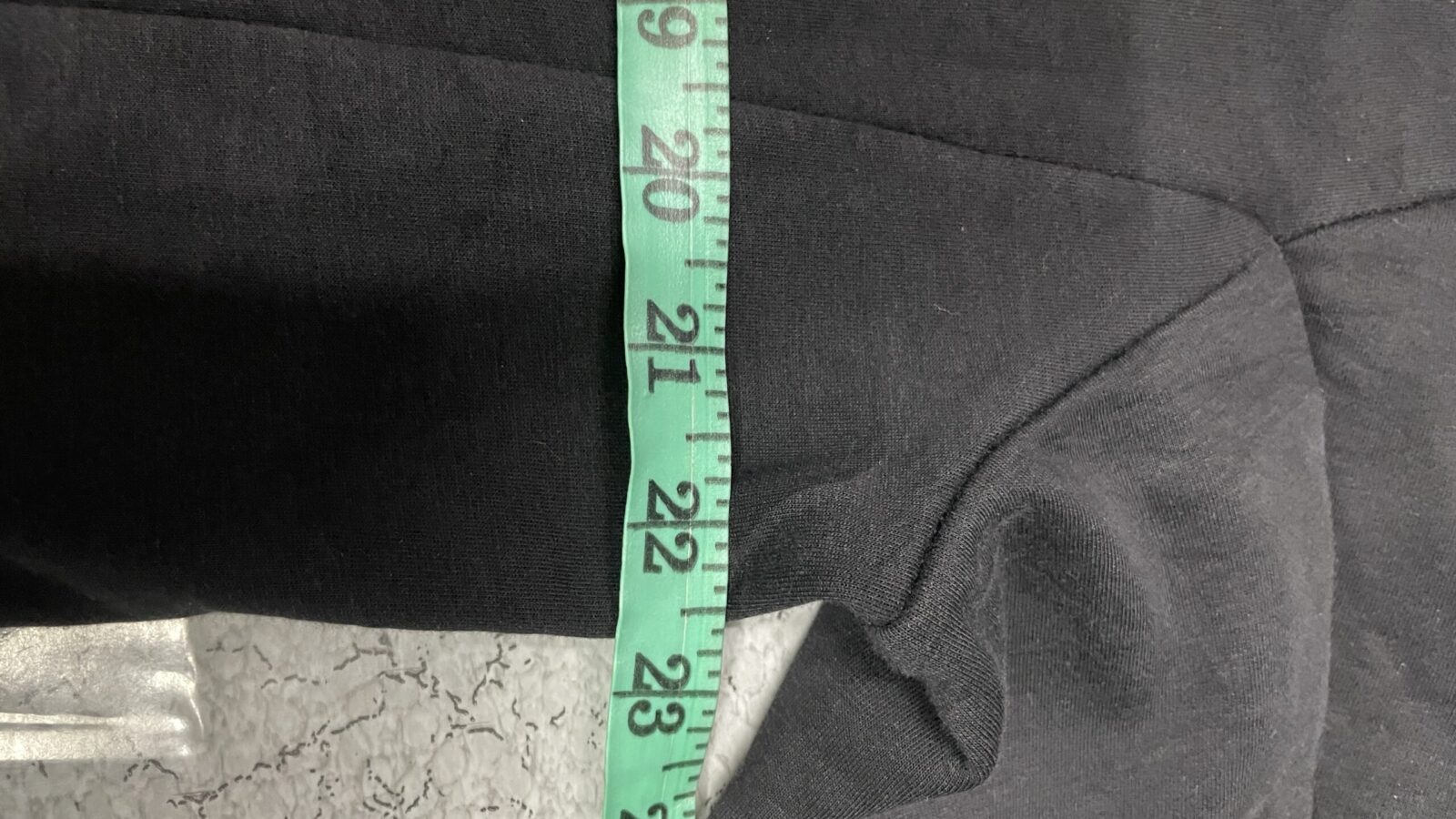 Adidas Black T-Shirt back view