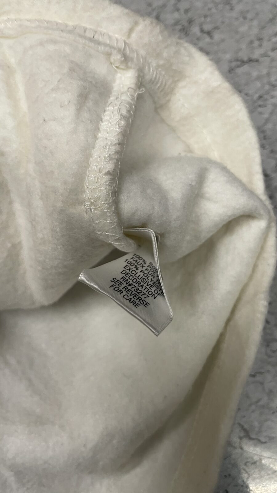 Jacket back view