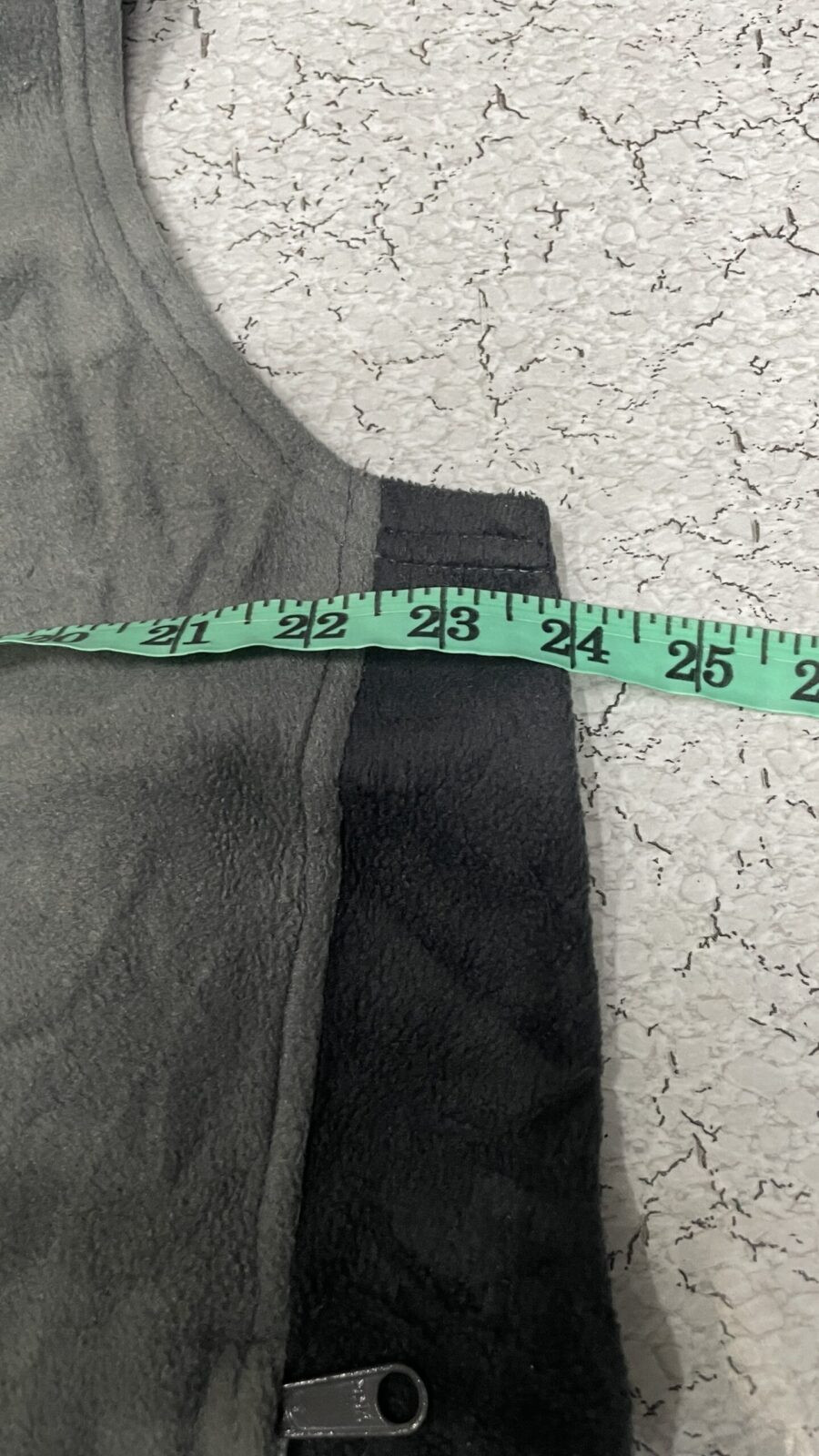 Columbia Black Jacket detail view