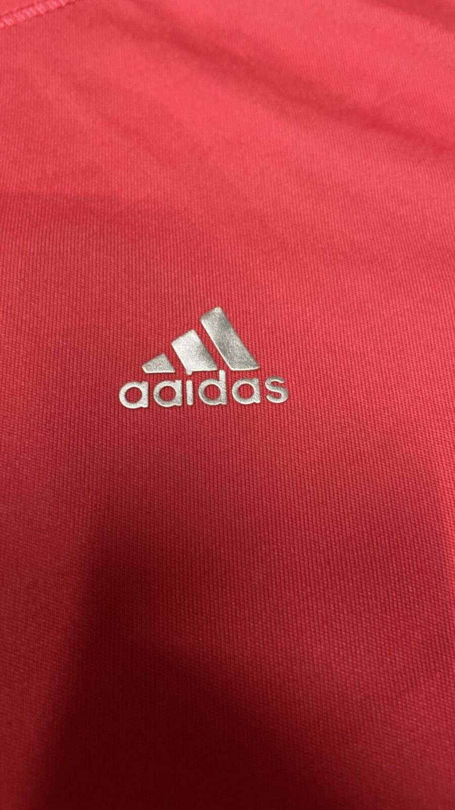 Adidas Pink T-Shirt detail view