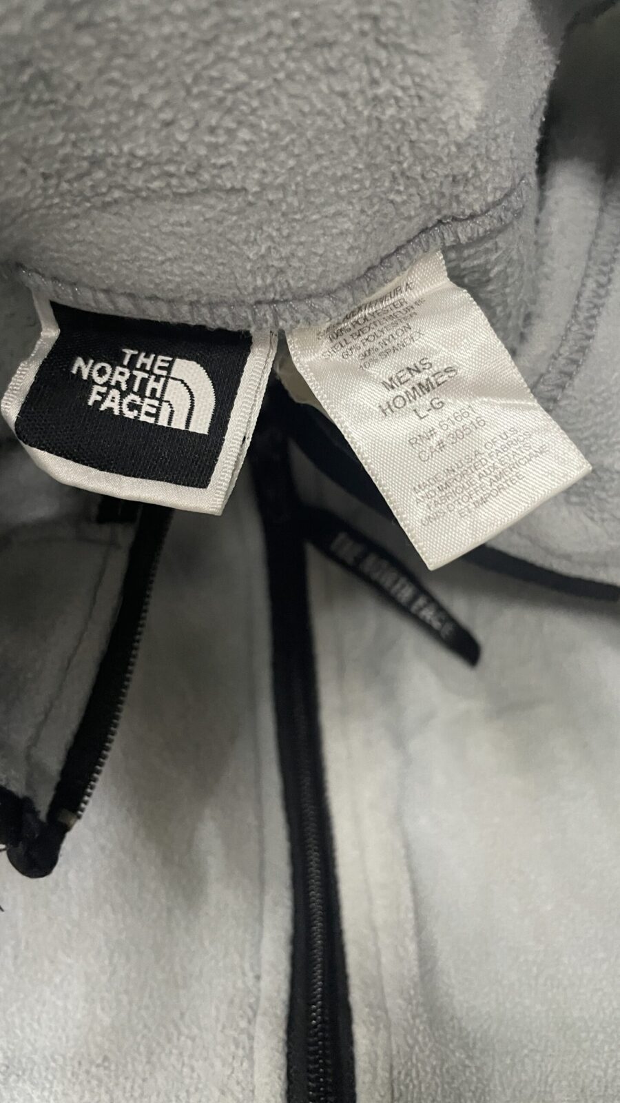 The North Face Black Jacket back view