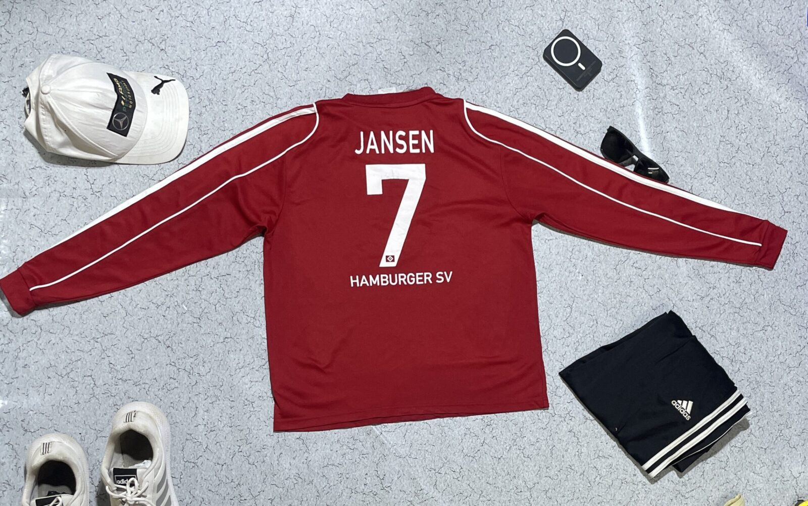Adidas Red Jersey alternate view