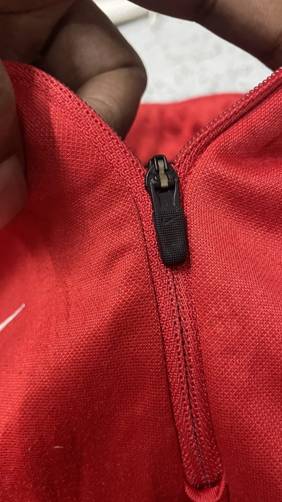 Nike Red T-Shirt detail view
