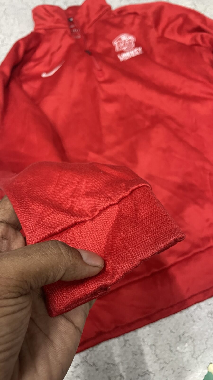 Nike Red T-Shirt back view