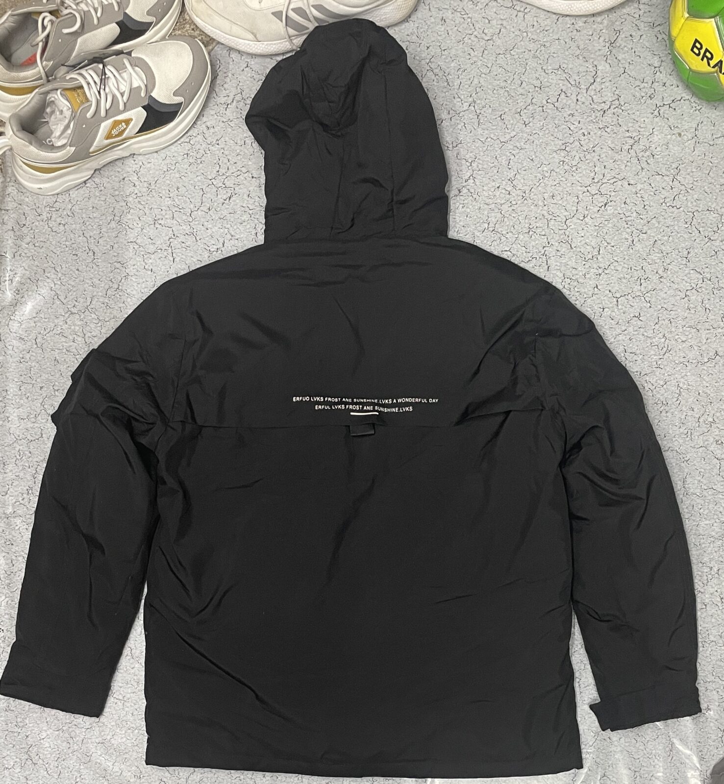 The North Face Black Jacket detail view