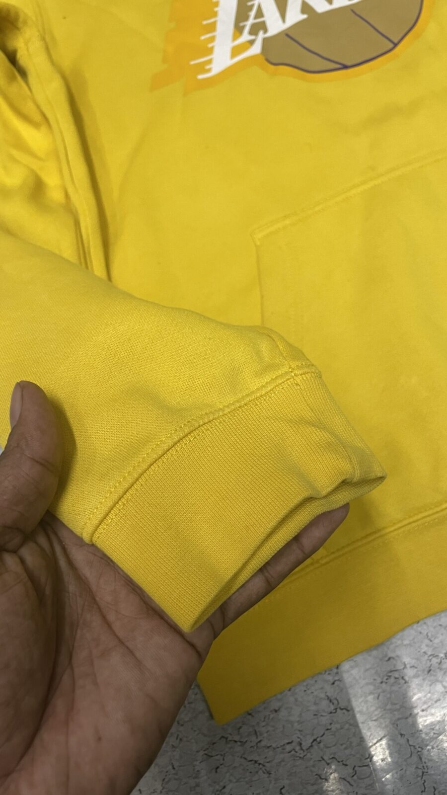 Nike Yellow Hoodie alternate view