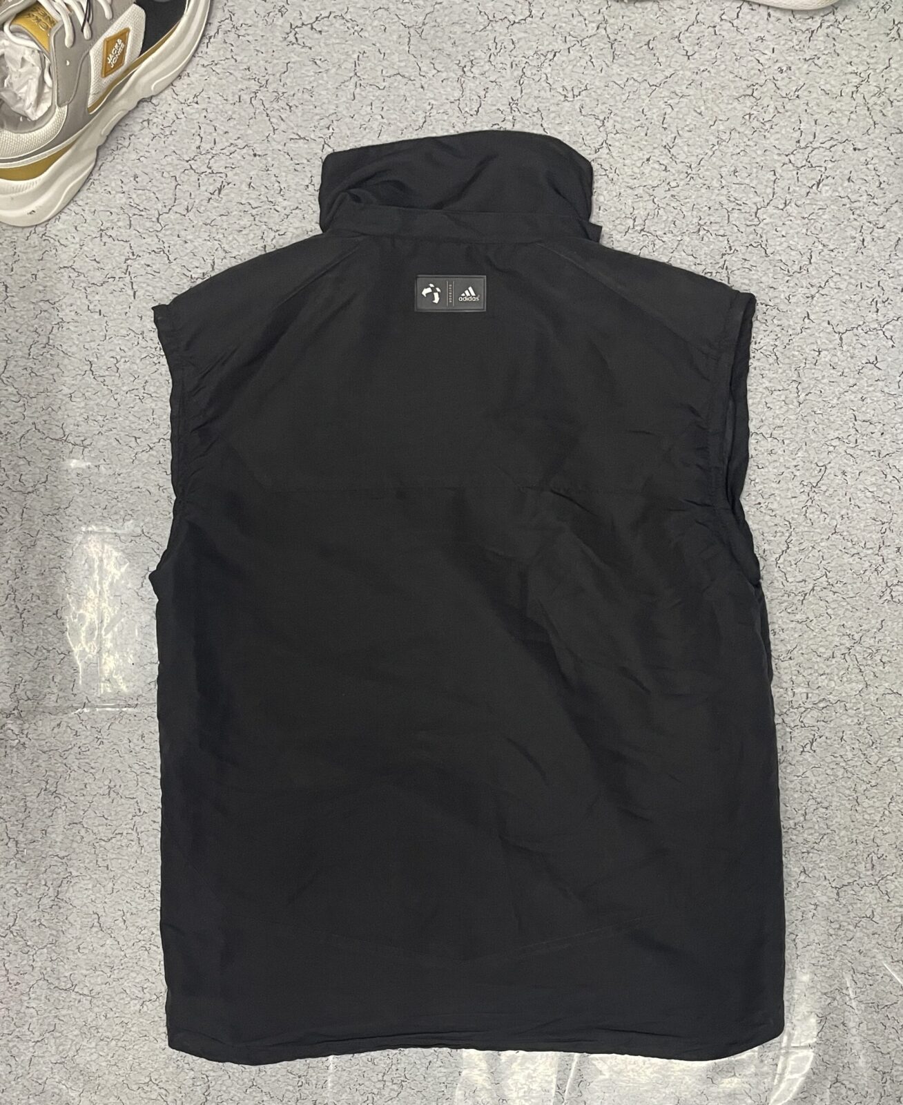 Adidas Black Jacket back view