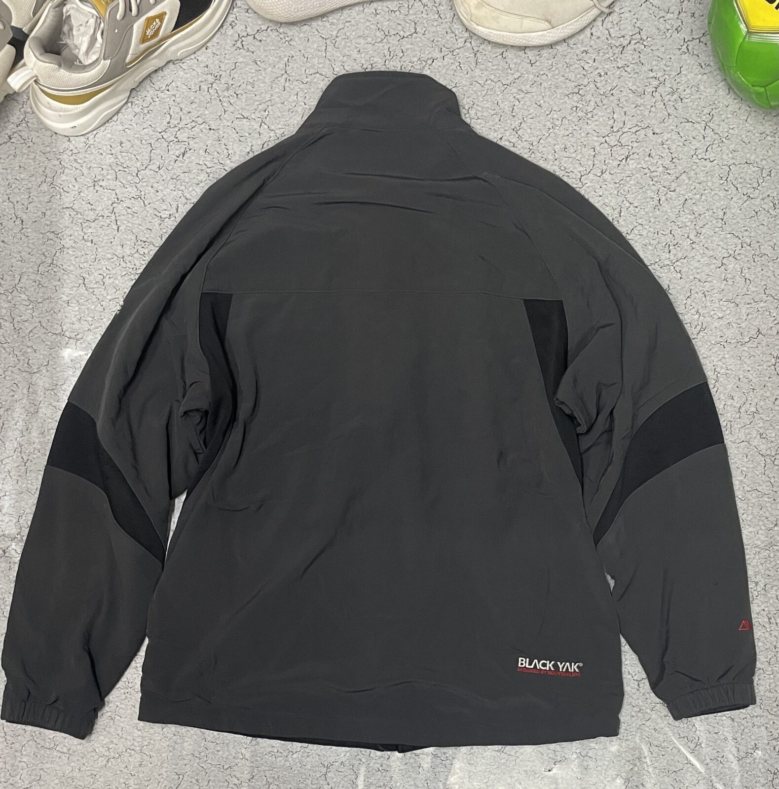 Black Yak Black Jacket detail view