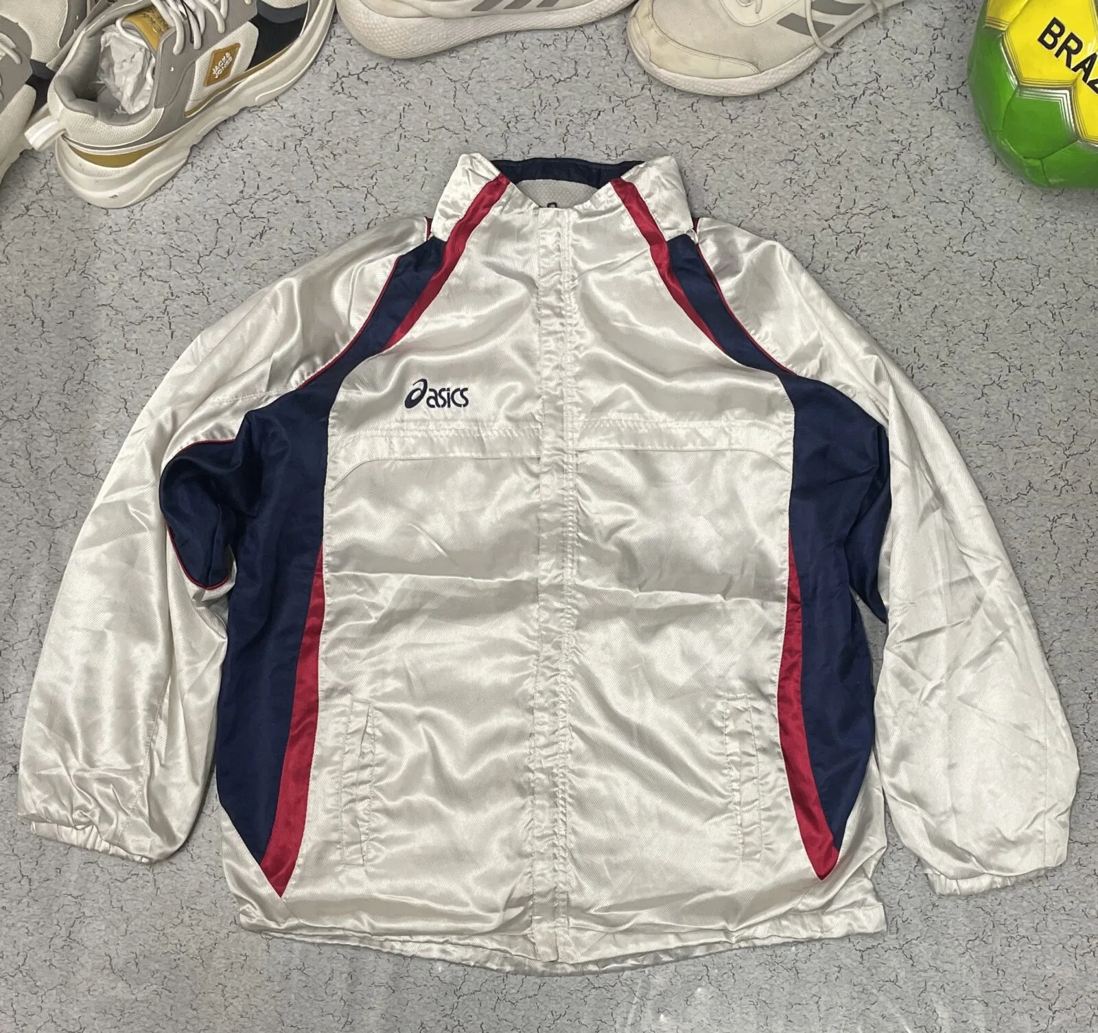 Asics Track Jacket front view