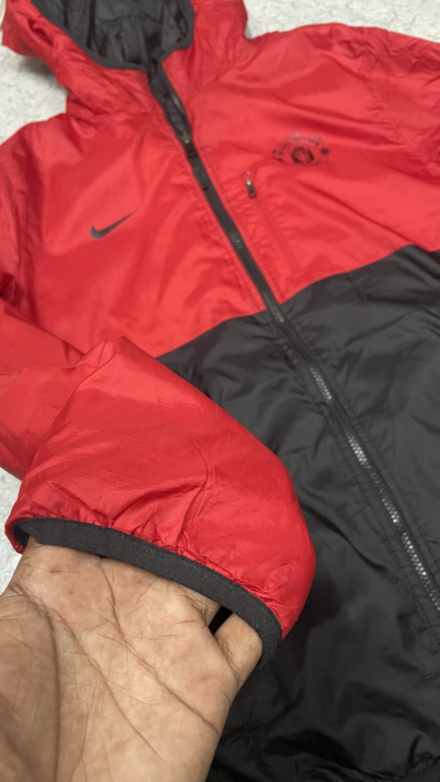 Nike Black Hoodie detail view