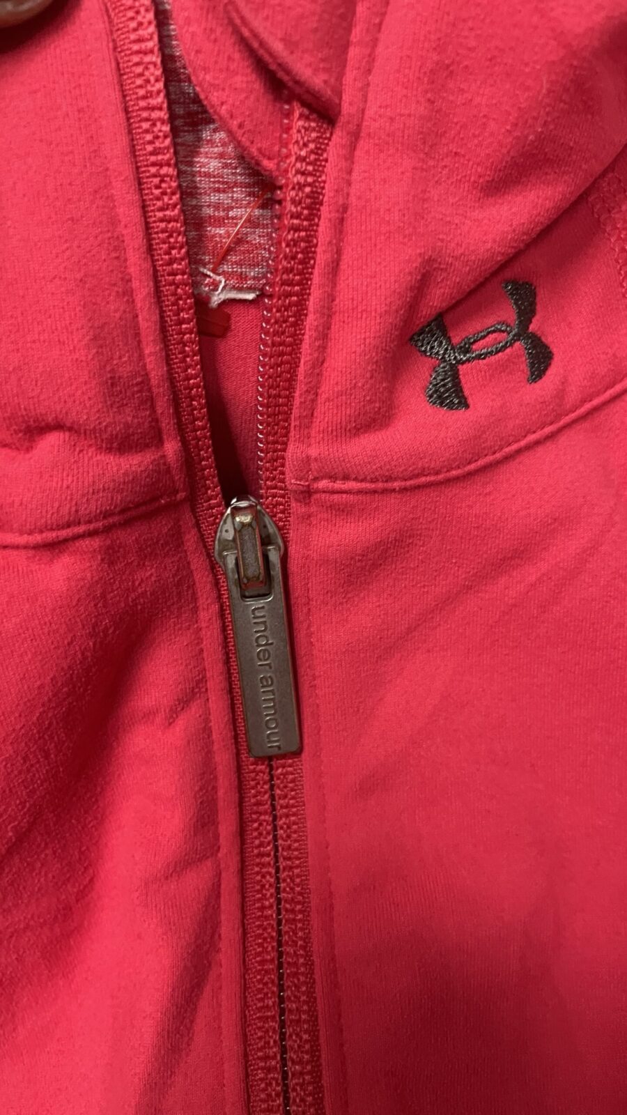 Under Armour Red Track Jacket detail view