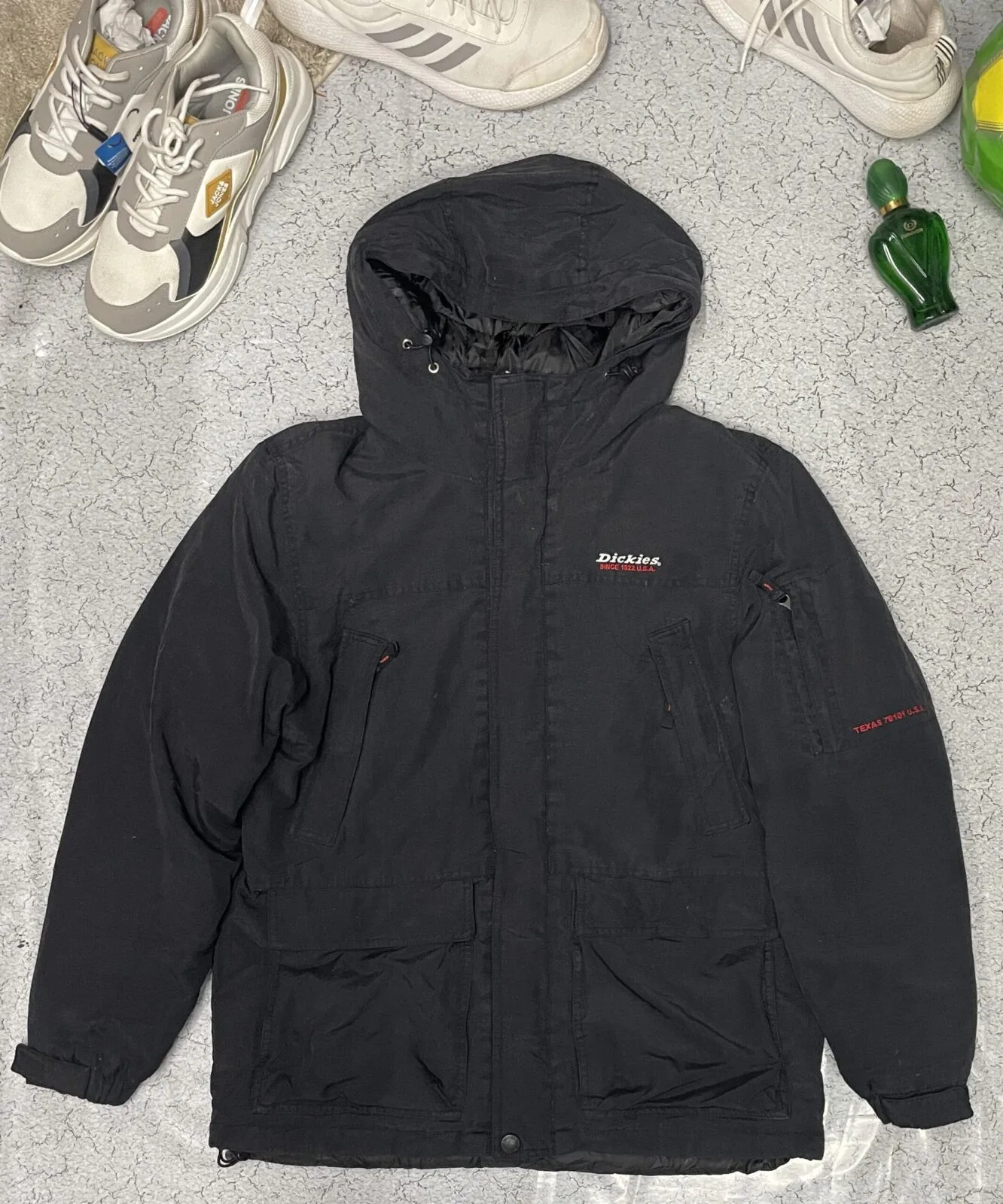 Dickies Black Jacket front view