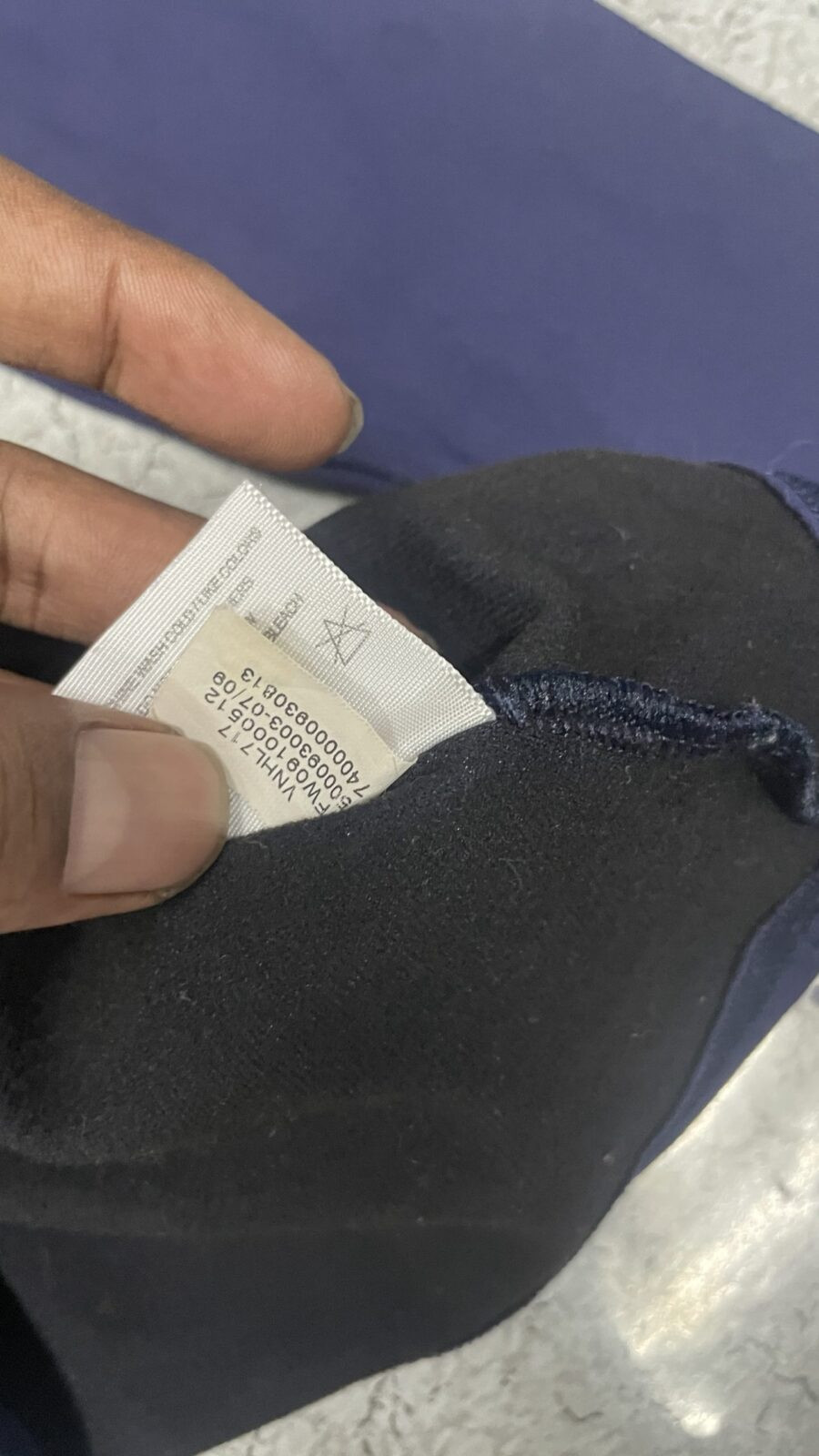 Under Armour Blue T-Shirt detail view