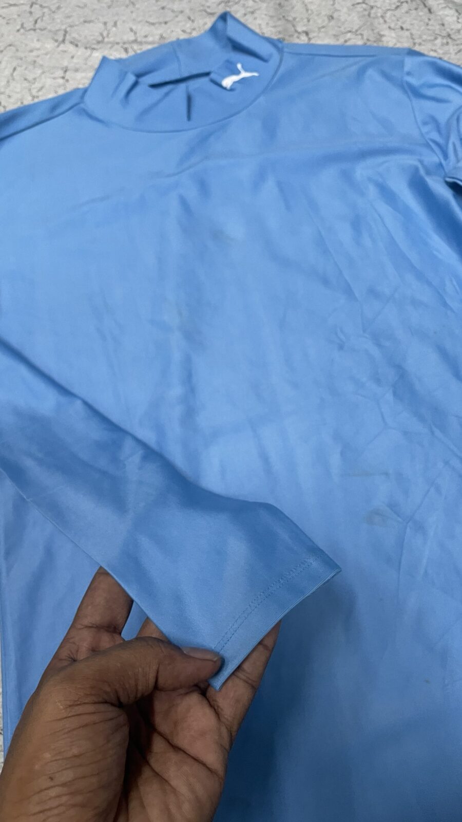 Puma Blue T-Shirt detail view