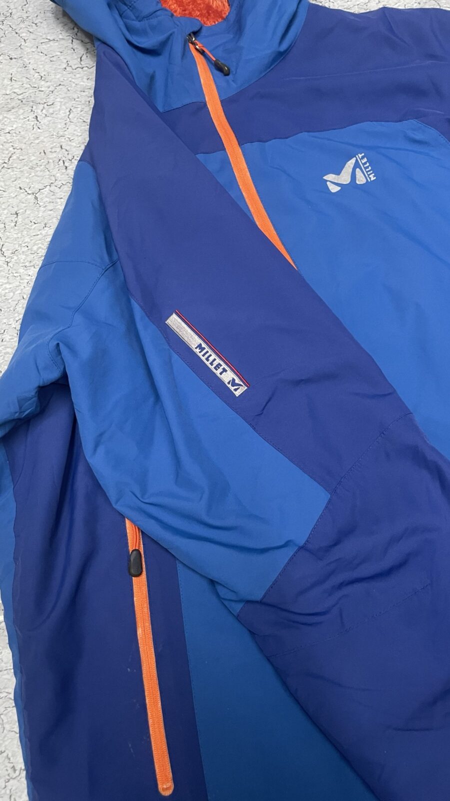Blue Hoodie detail view