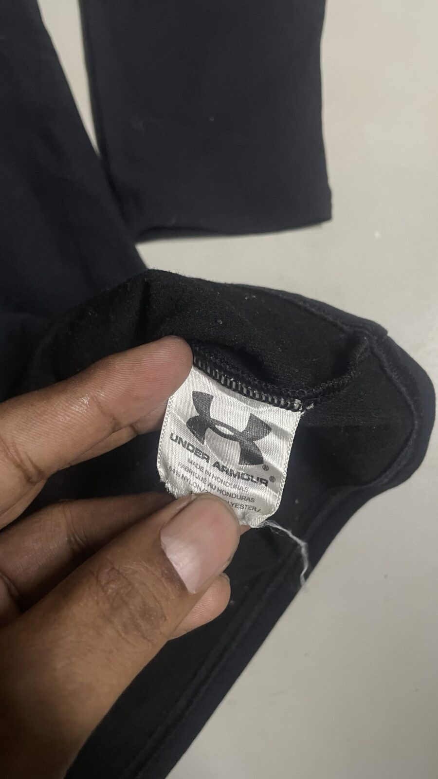 Under Armour Black simple detail view