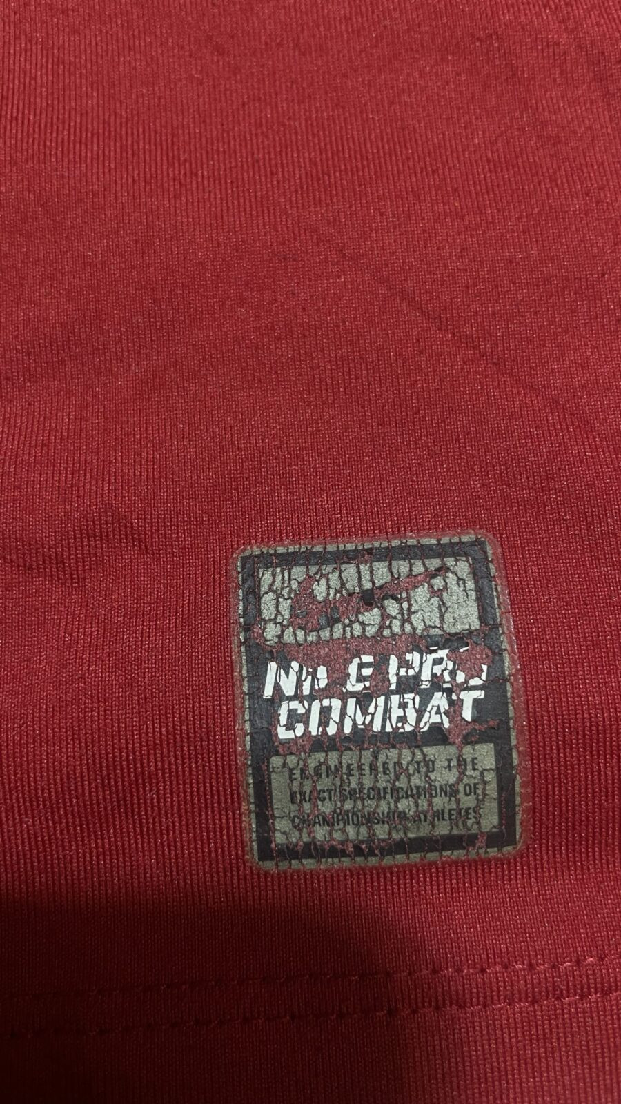 Nike Red simple detail view