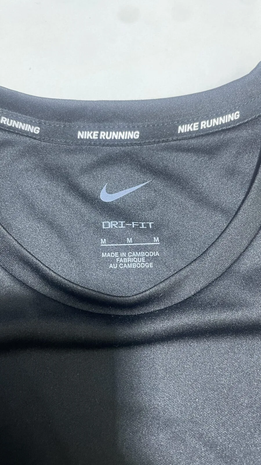 Nike Black T-Shirt detail view